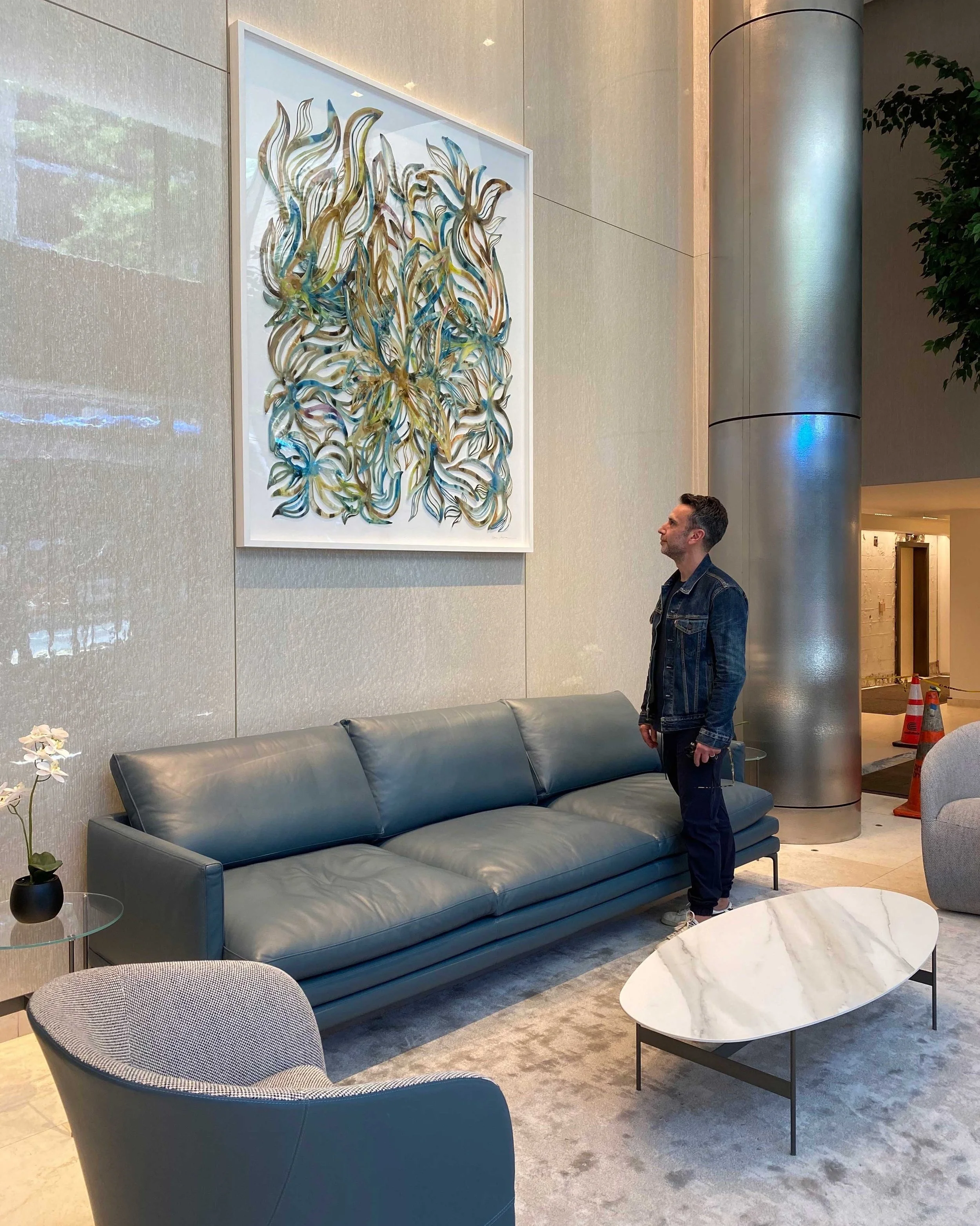 Decoupage artist Marco Gallotta represented by Traffic NYC, Traffic Creative Management, TrafficARTs