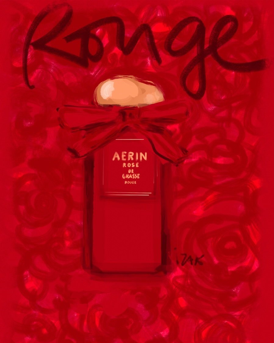 Illustration by Izak Zenou leading fashion illustrator. He works with clients worldwide including Chanel, Estee Lauder, Celine and more