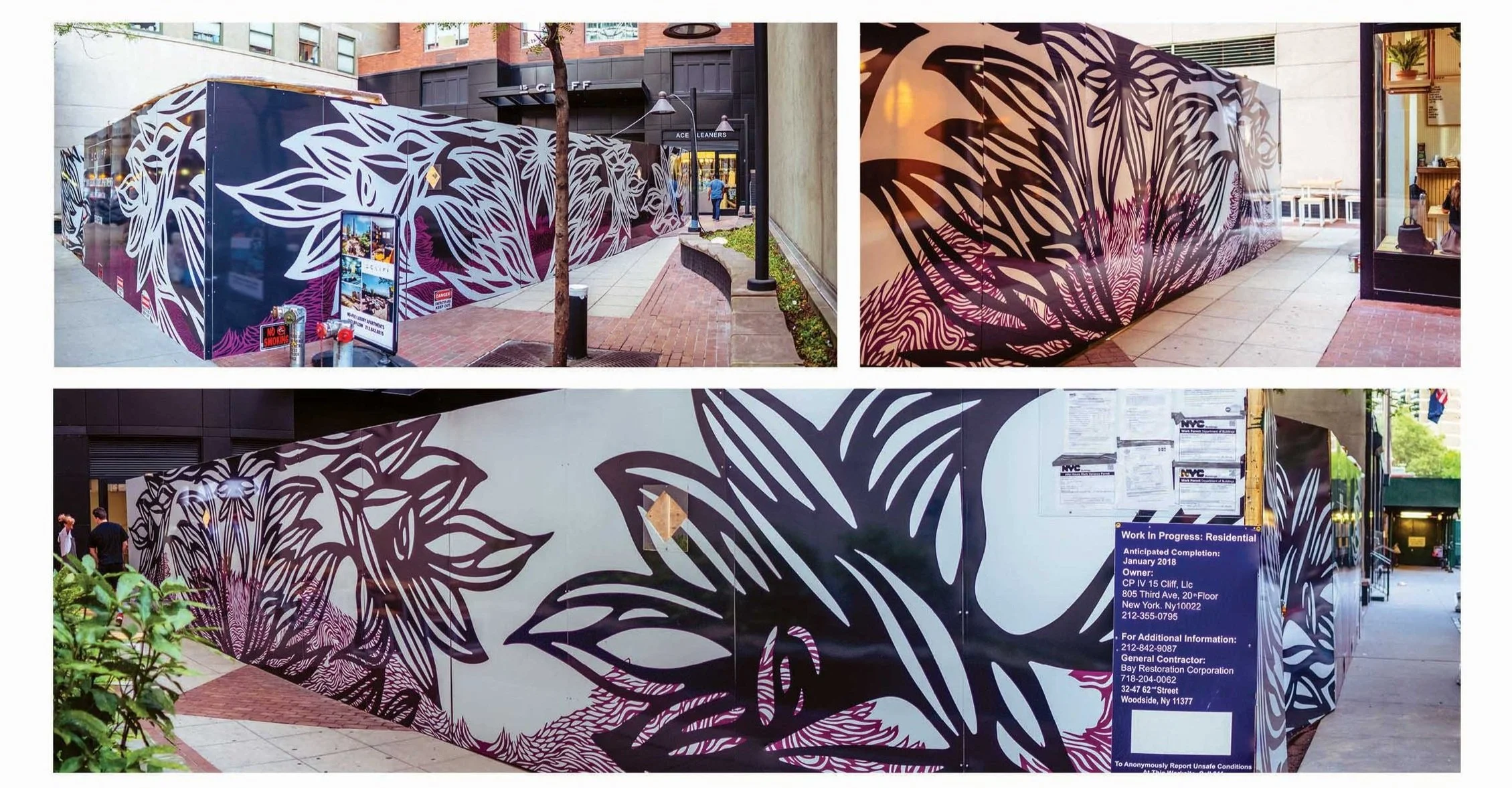 Decoupage artist Marco Gallotta uses mixed media to create pieces composed of many layers. Gallotta's work has been featured on mural installation in Wall Street.