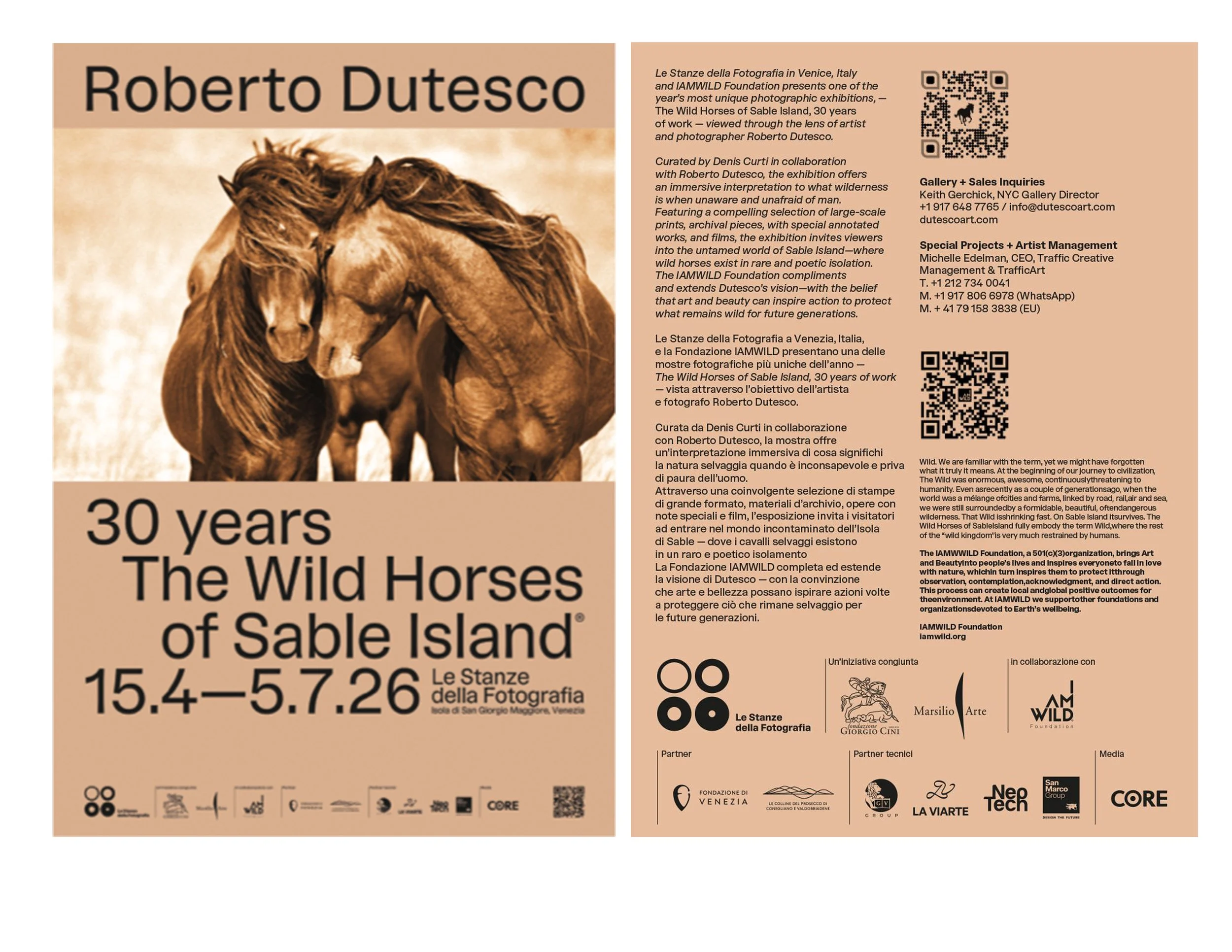 IAMWILD Presents: 30 Years of The Wild Horses of Sable Island