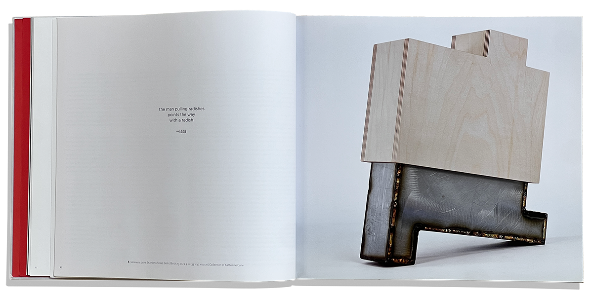 Brad Howe California sculptor and contemporary artist engages the art collector with his unique work. This artist tomb is entitled A Dance of Atoms.