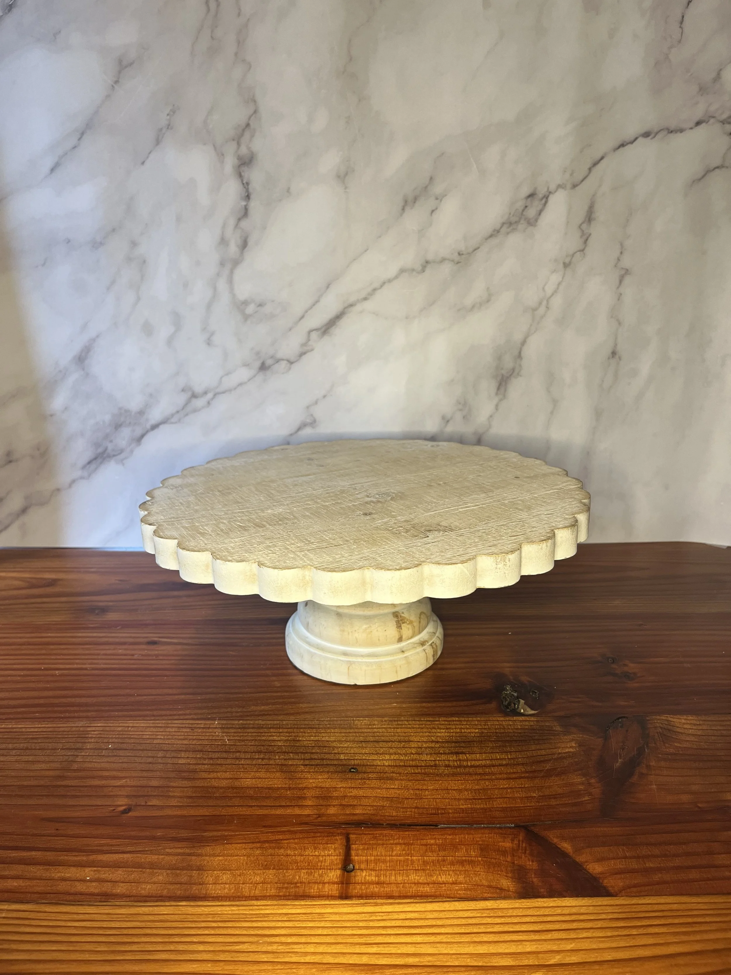 Item #S19 wood for cakes 10" or smaller