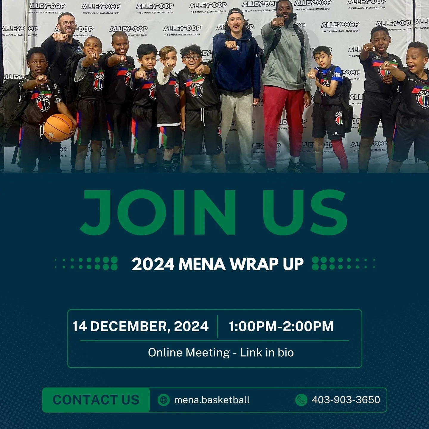 MENA INFO SESSION: TOMORROW!
You’re invited to join us tomorrow for our Past Victories, Present Growth, Future Dreams MENA Season Info Session
๐
Date: Saturday, December 14th
โฐ Time: 1:00 PM
๐ Location: Online (link in bio)
What to Expect: