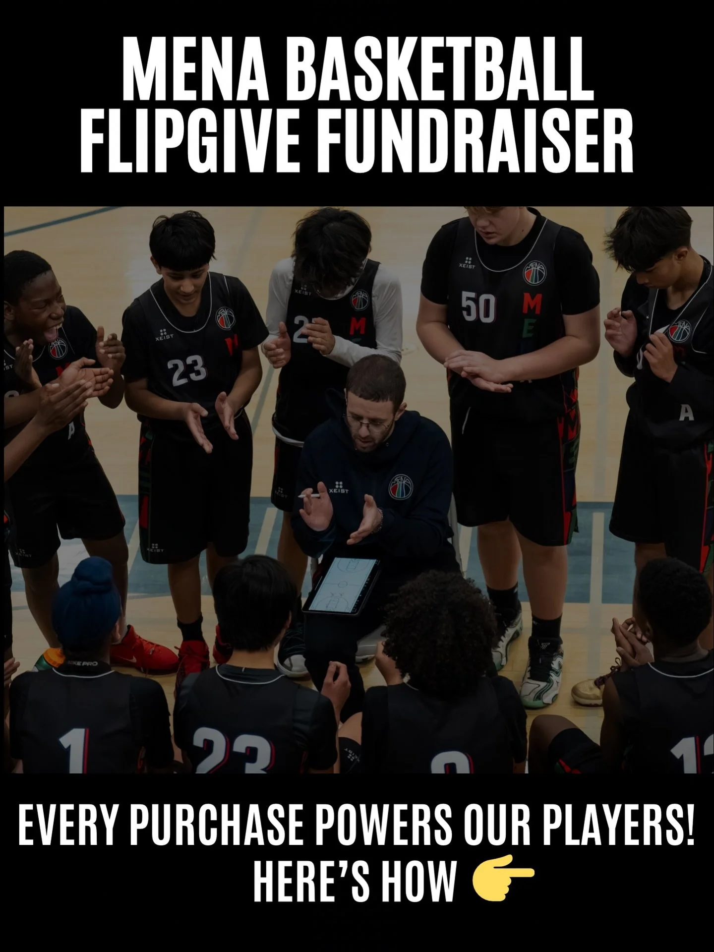 🎁 Shop your favourites, give back! Every purchase on the FlipGive app supports our athletes. Happy holidays! 🏀✨