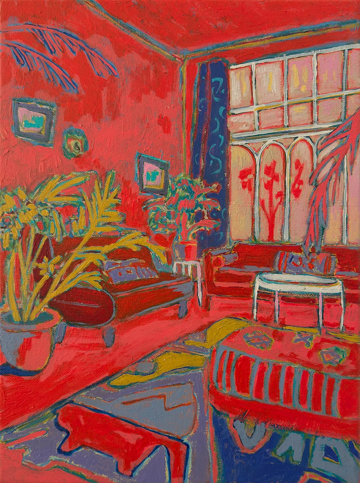  Living Room 6  
Acrylic on canvas 
40 x 30 cm 
 
Available through Contempo
 €1150,- 