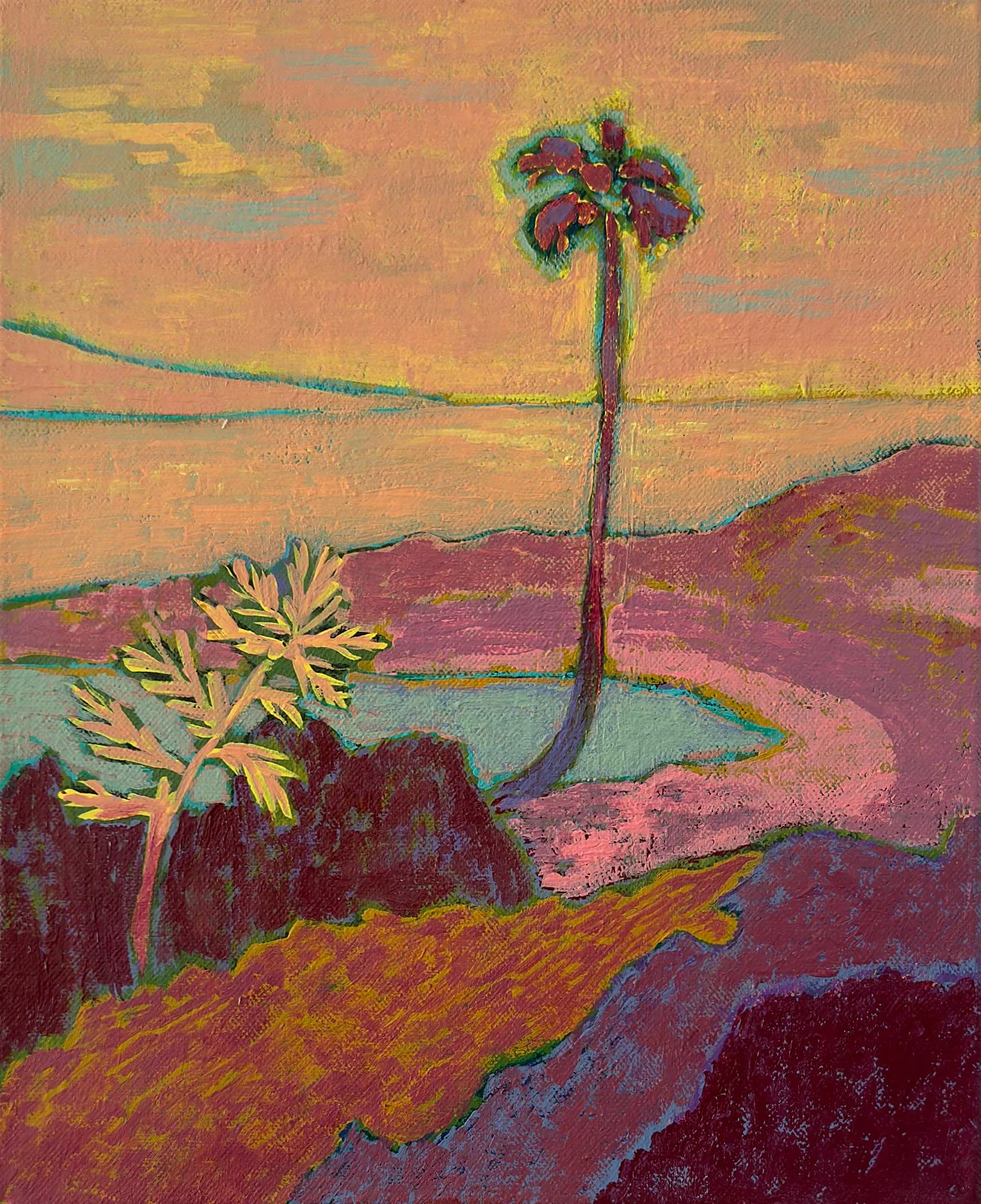  Atlas Fragment 06  
Acrylic on canvas 
30 x 24,5 cm 
 Sold 