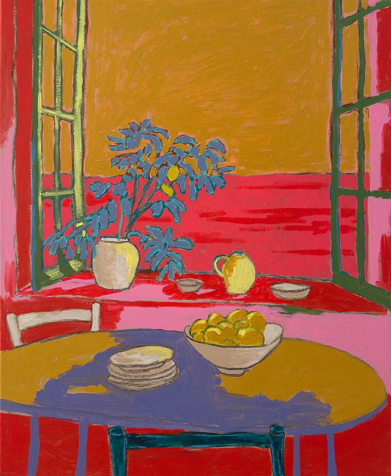  A Morning Left Open  
Acrylic & charcoal on canvas 
60 x 50 cm 
 
Available through Contempo
 €1760,- 