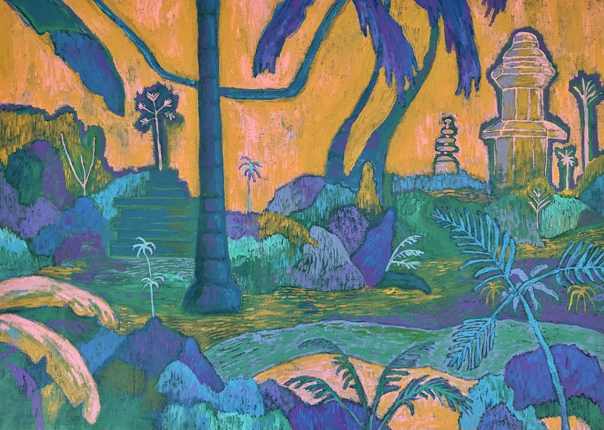  Imagined Landscape 19  
Acrylic on canvas 
50 x 70 cm 
  