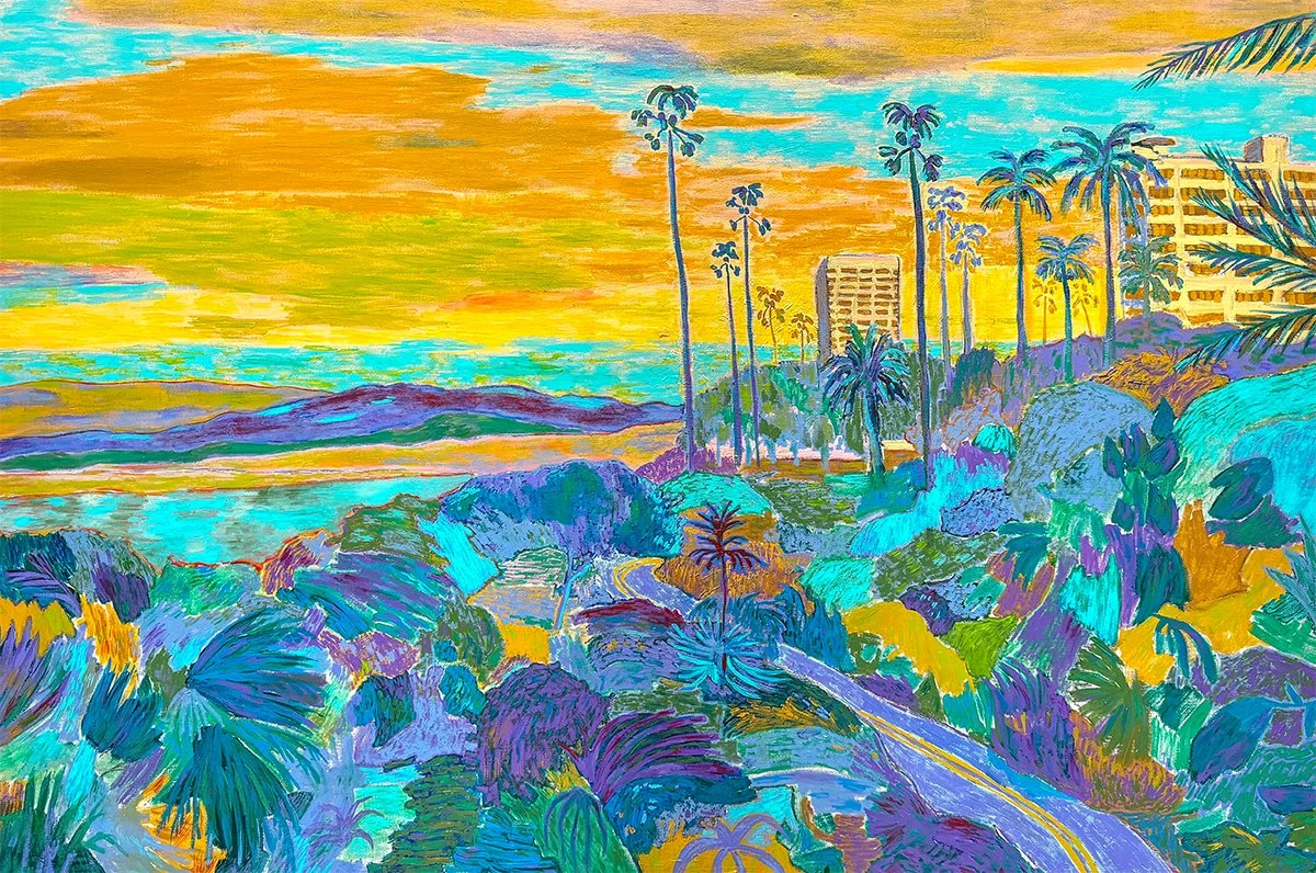  Longing for Unwritten Places  
Acrylic on canvas 
80 x 120 cm 
 €3000,- 