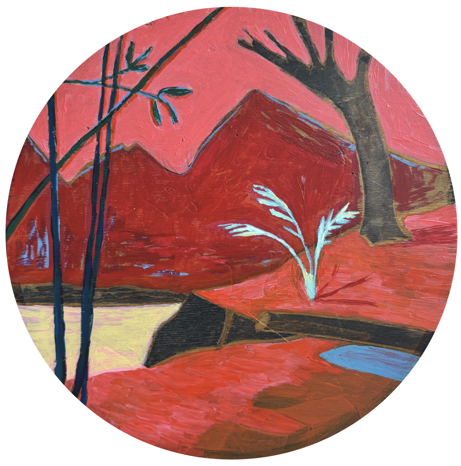  Quiet Tree  
Acrylic on wood 
25,5 x 25,5 cm 
 
Available through Contempo
 €800,- 