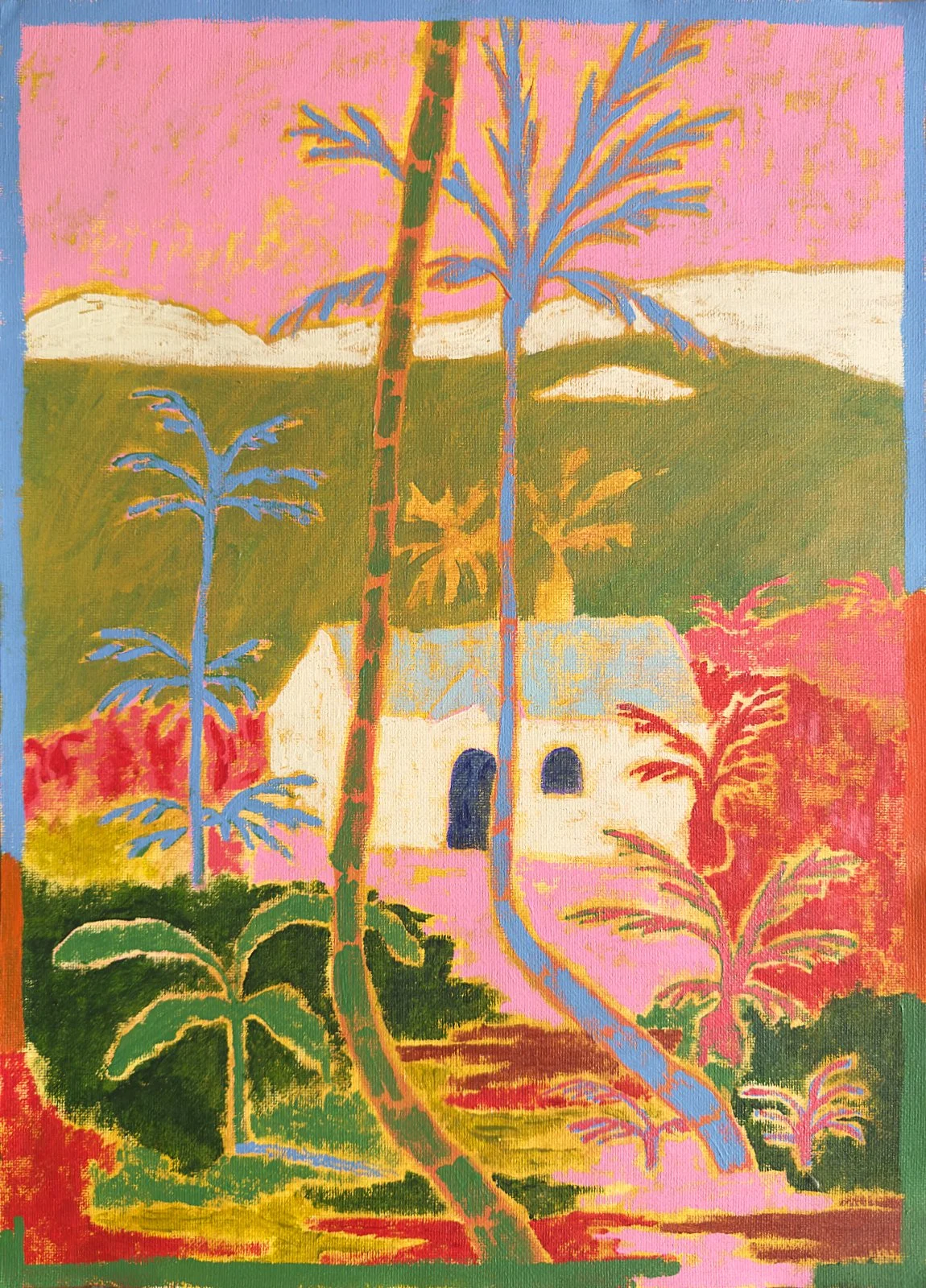  Atlas Fragment 09  
Acrylic on paper 
42 x 29,7 cm 
 
Available through Rigotang
 €870,- 