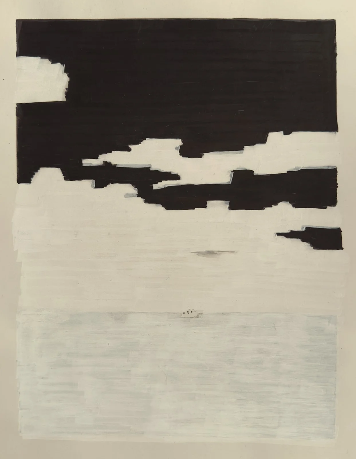  Before I Knew What It Was II  
Marker on print  
21 x 29,7 cm 
 
Available through Contempo
 €625,- 