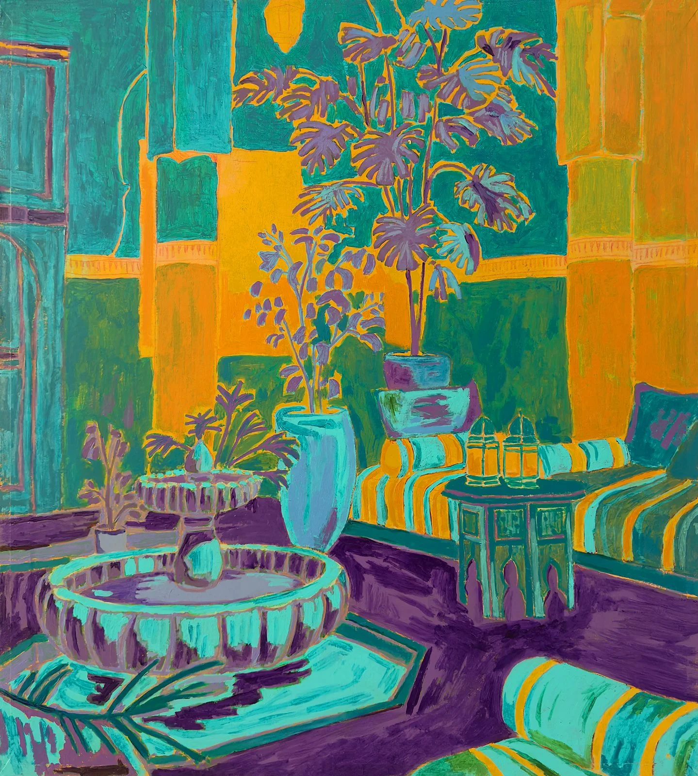  A Coolness Inside the Day  
Acrylic & pencil on box 
70,5 x 63,5 cm 
 
Available through Contempo
 €1760,- 