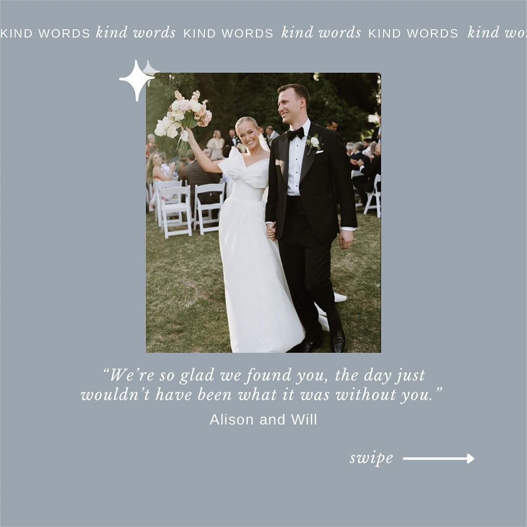 *** Kind Words *** Ceremony LOVE ***

&ldquo;Will and I just wanted to extend the warmest of thanks for making Friday so perfect. The ceremony you put together was a perfect reflection of us as a couple and captured the essence of why we are choosing