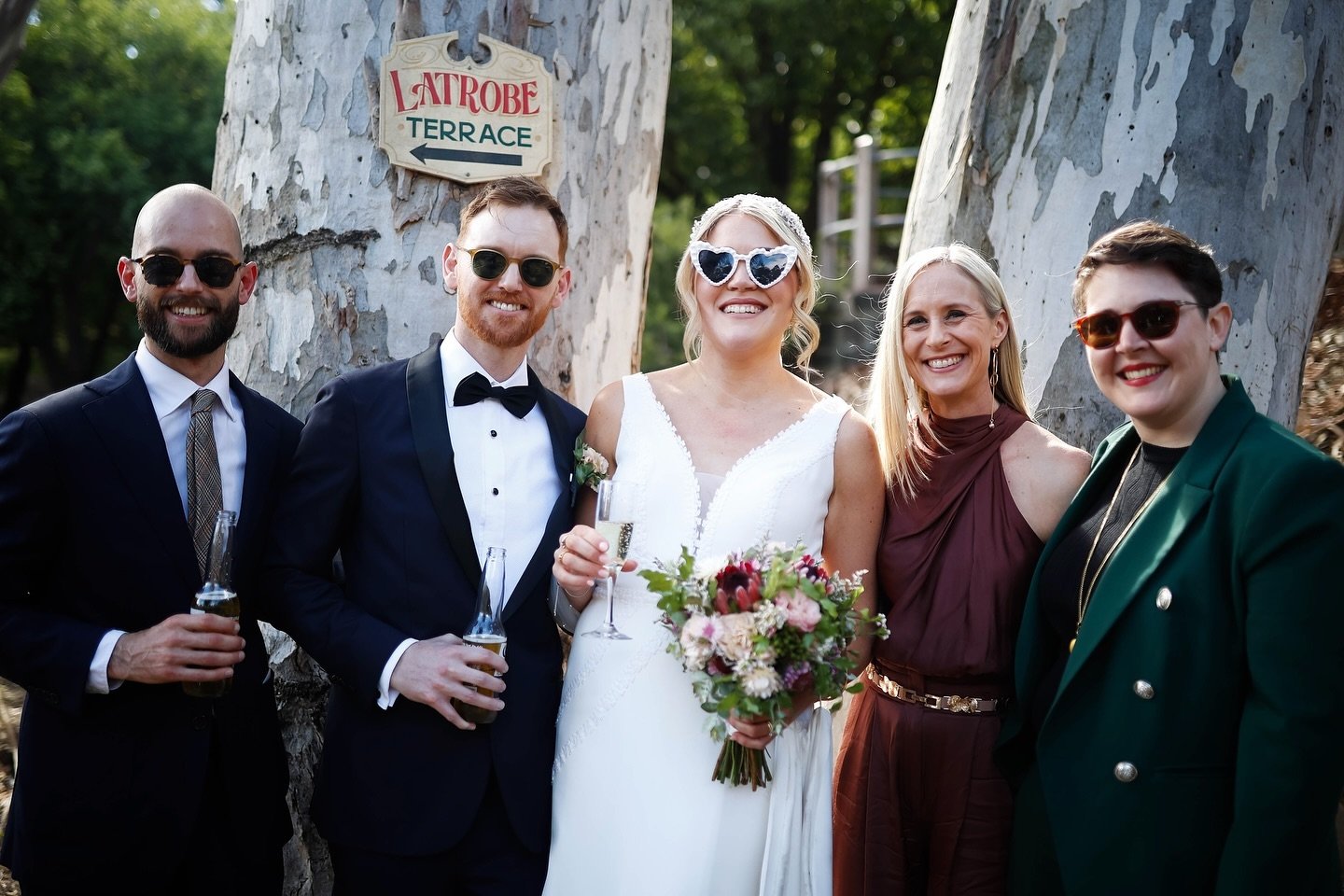 Signing your marriage certificates after your ceremony has such a relaxed feel! Sunnies on, drinks flowing, laughs and good times happening all while you finish off that last legal step&hellip; signing your marriage certificates.
.
That&rsquo;s exact