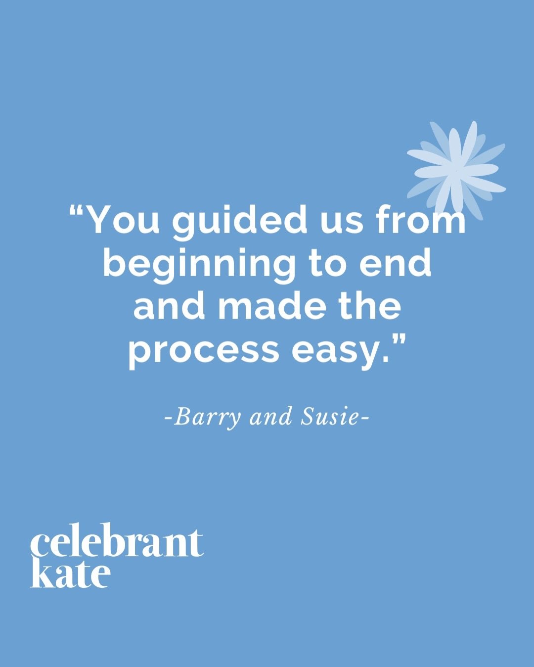 Barry and Susie travelled from overseas to Melbourne and gathered 15 of their closest people. 

There was live music, relaxed vibes, and a very meaningful, relaxed Simply You 10-minute ceremony.

Our planning sessions crossed timezones, and as always