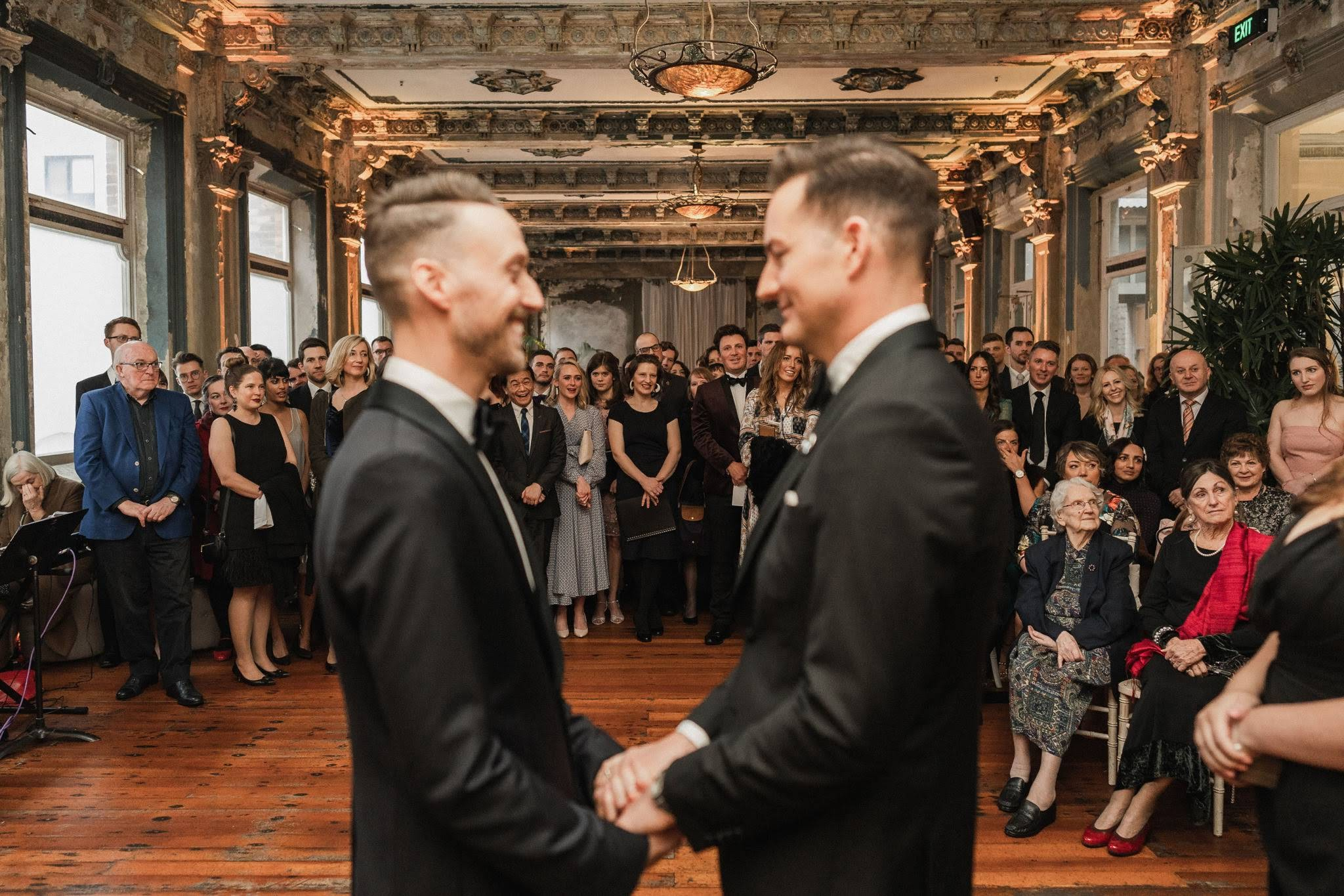 A black tie ceremony at The George in St Kilda, filled with style, story and shared celebration
Photo by Corey Wright Photography.