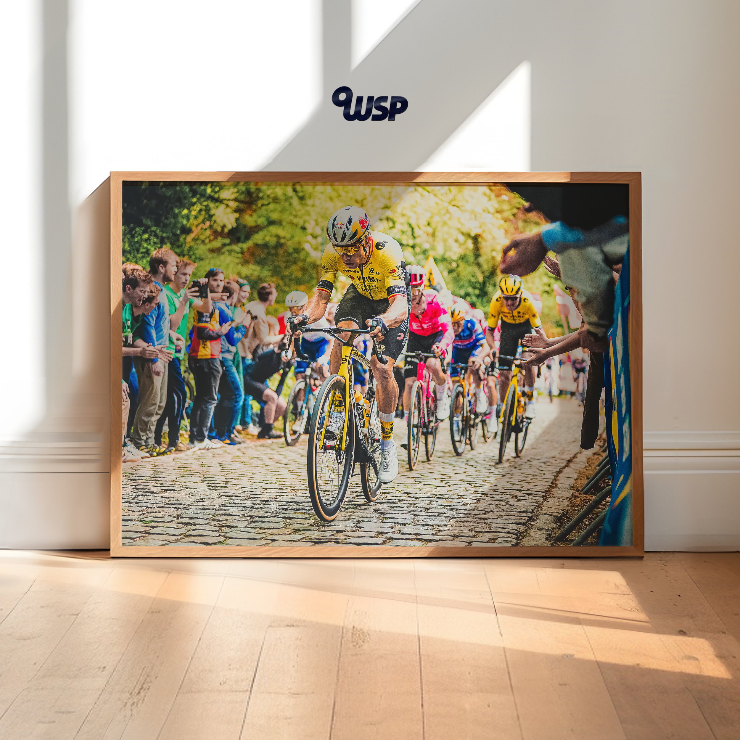 Wout van Aert – Wout van Aert Print – Brabantse Pijl Poster – Cycling Poster