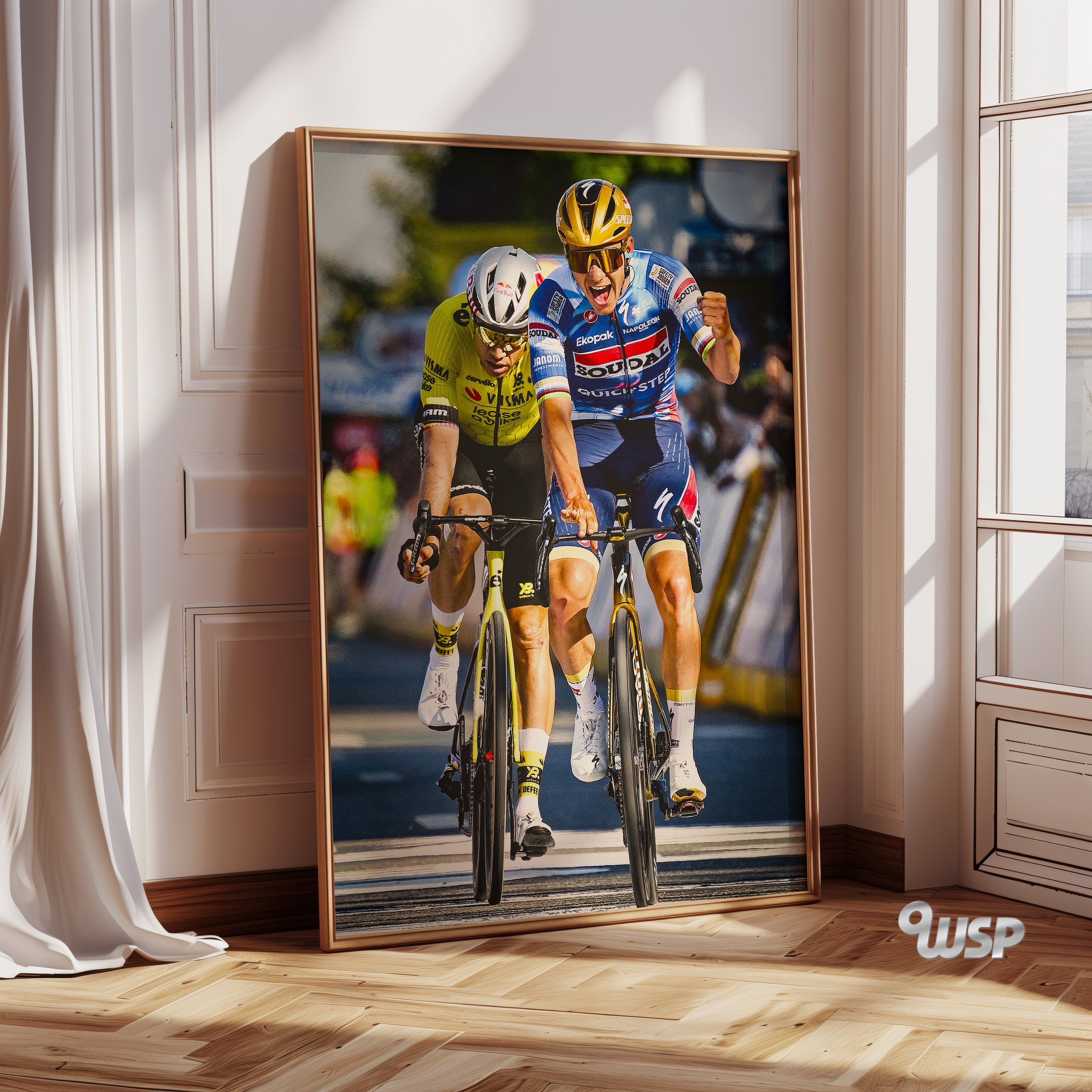 Remco Evenepoel – Remco Evenepoel Print – Brabantse Pijl Poster – Cycling Poster
