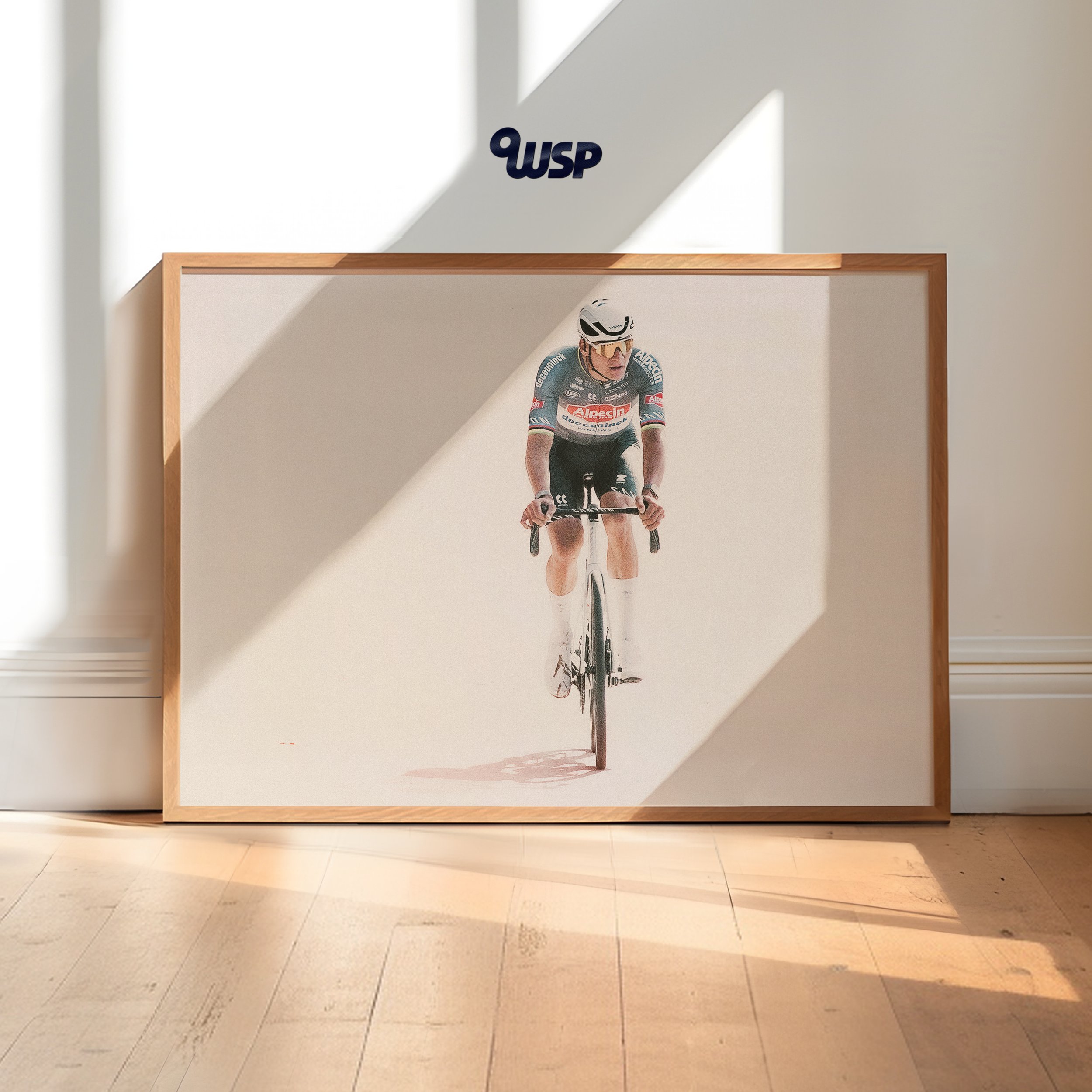 Mathieu van der Poel – Mathieu van der Poel Print – Paris Roubaix Poster – Cycling Poster
