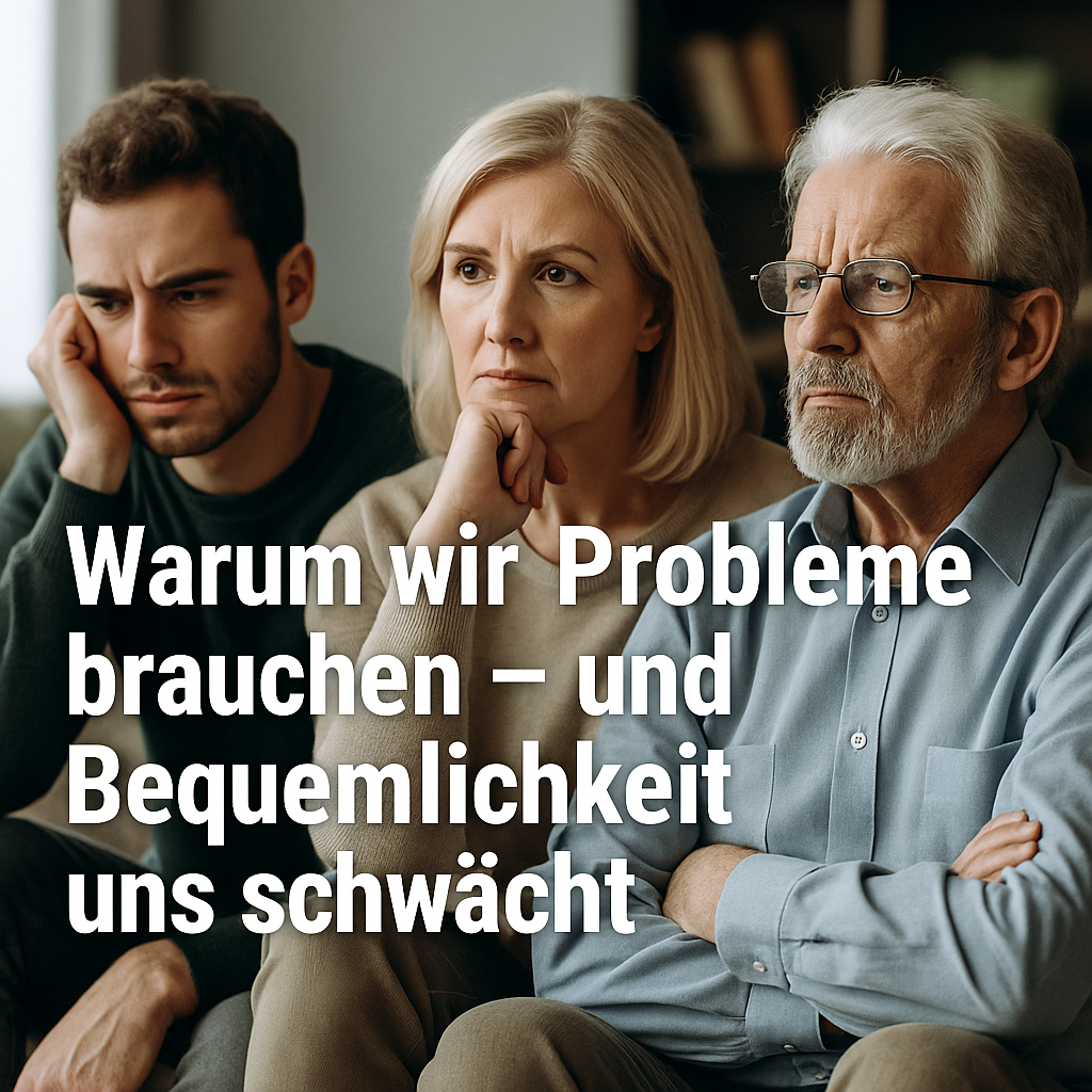 Teil 2: Warum das Lösen von Problemen der Schlüssel ist – und wie Bequemlichkeit uns schwächt