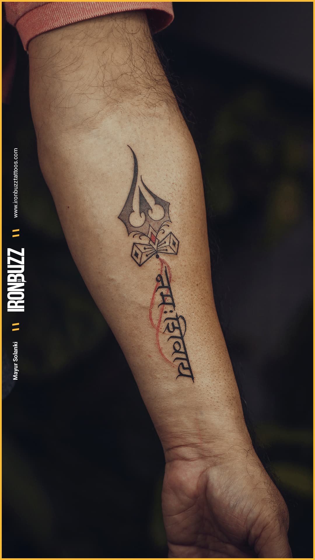 Tattoo uploaded by Samurai Tattoo mehsana • Trishul tattoo |Trishul tattoo  ideas |Mahadev tattoo |Trishul tattoo design • Tattoodo