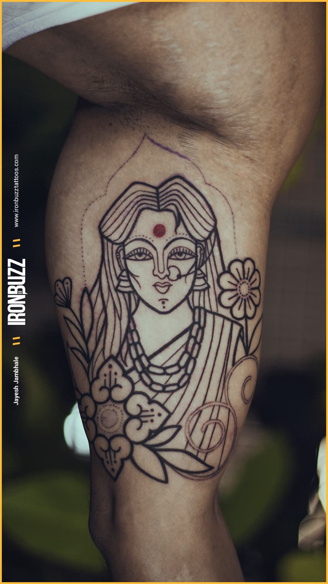 Kali the Hindu goddess