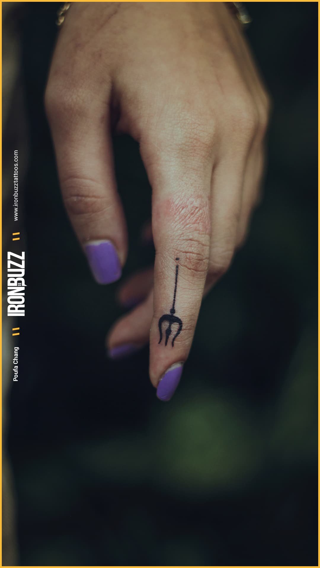 Religious Shlok Tattoo on Hand | Tattoo Ink Master