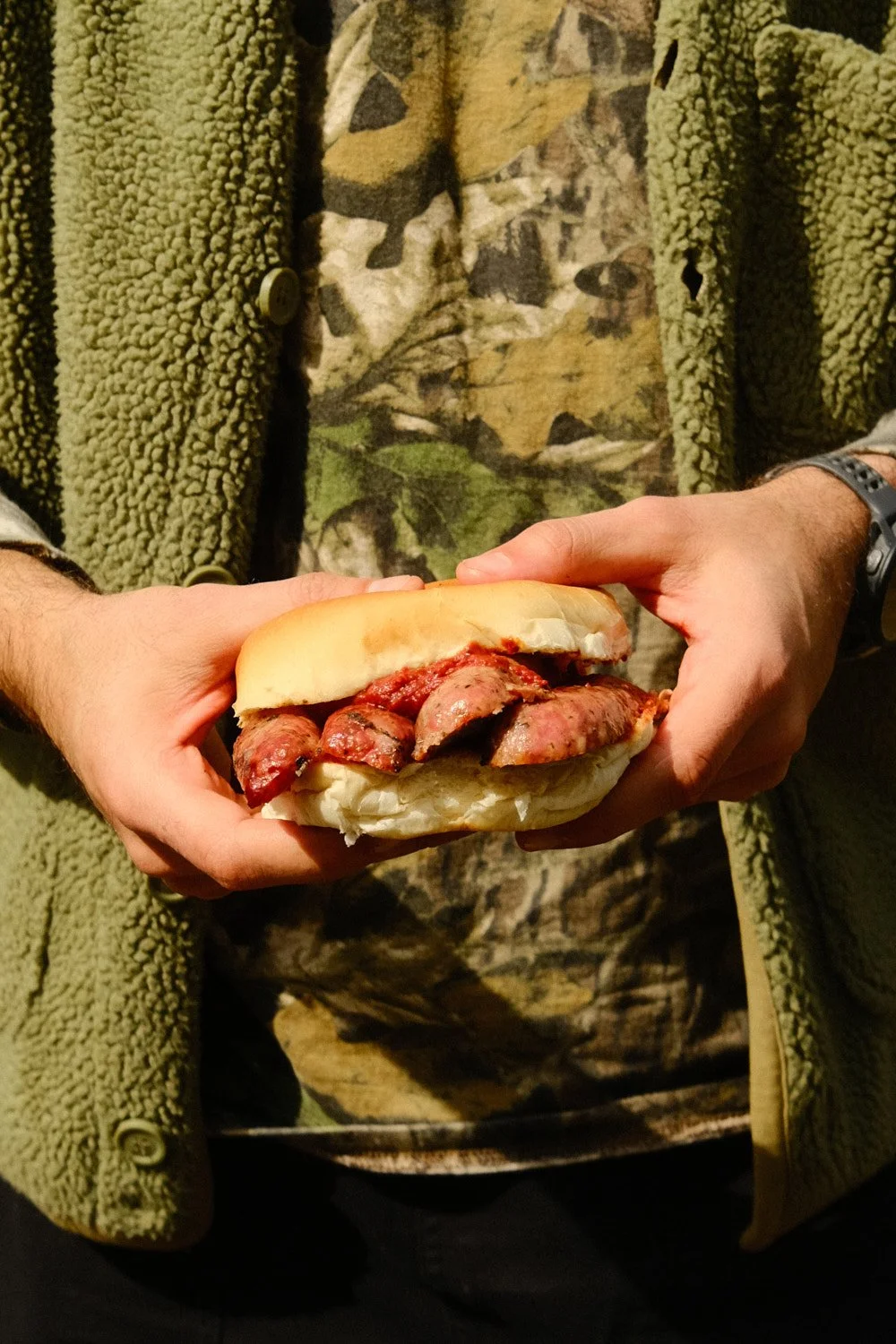 No cook campsite ketchup