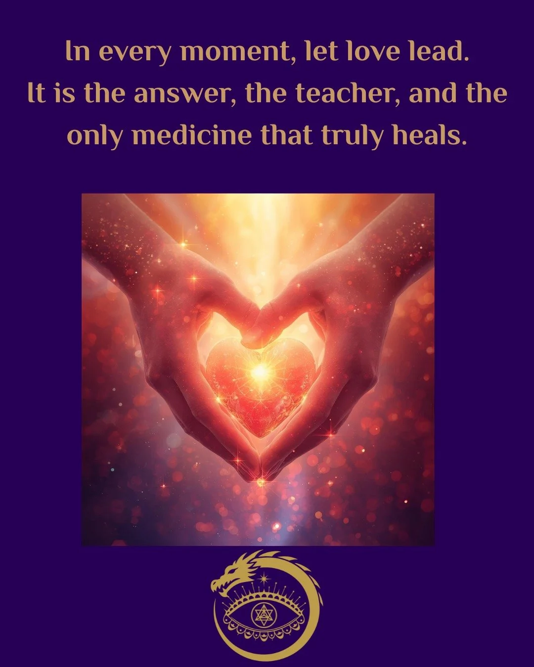 In every moment, we have a choice—to respond from fear or to let love lead the way. Love is more than just a feeling; it is the answer to our deepest questions, the teacher that guides us through life’s challenges, and the only true medic