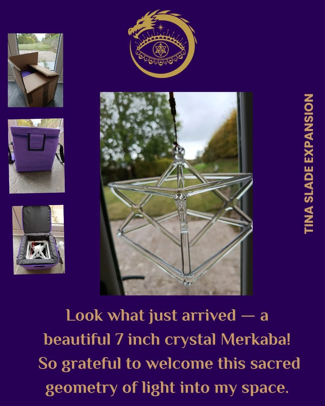 The crystal Merkaba is more than a sacred shape — it’s a mirror of our own light architecture.
As its geometric frequencies interact with our field, they remind every cell of its crystalline nature — pure, coherent, radiant.
It help