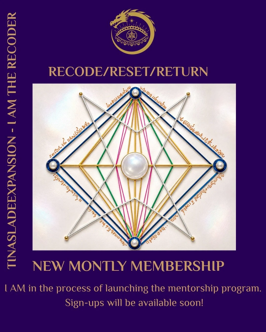 RECCODE//RESET//RETURN

RECODE-RESET - How this helps you.

This membership is for those who are ready to stop living from unconscious reaction and begin living with clarity, self-awareness, and choice.

IS YOUR SOUL READY FOR RADICAL CHANGE?
#Recode