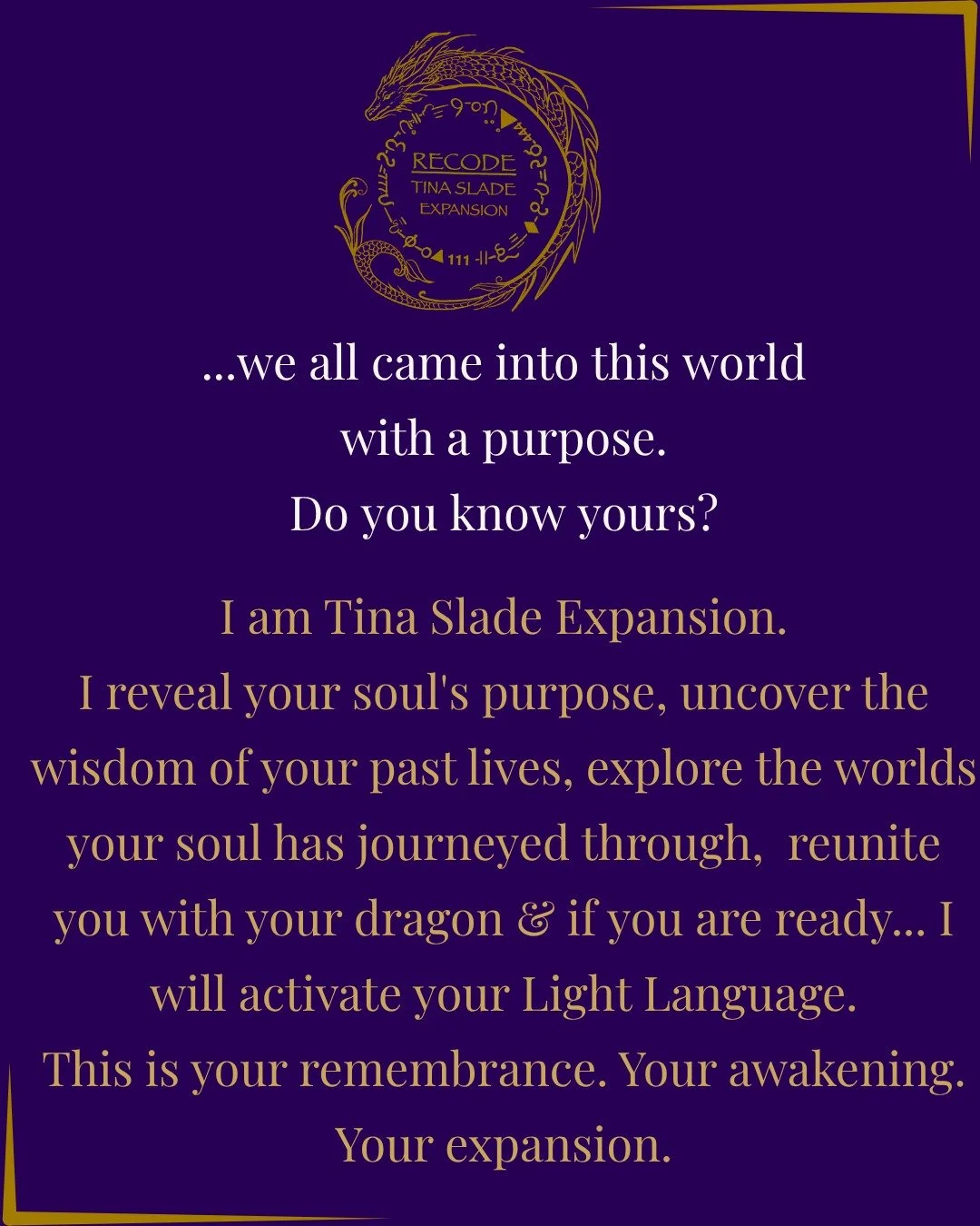 Expansion is the remembrance of who you truly are beyond fear, limitation, and conditioning.

It is becoming more of yourself, not more of someone else.

It is reclaiming your power, trusting your soul, expanding your consciousness, and allowing your