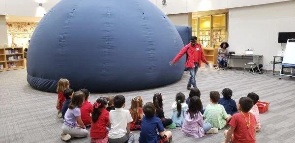NASA Planetarium Dome Experience