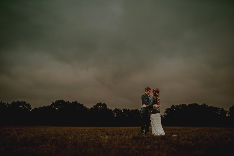 Beautiful bride Ashleigh wore a wedding dress by Halfpenny London