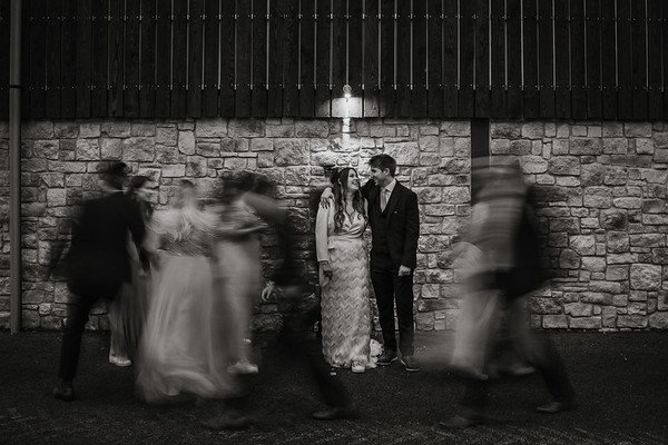 Beautiful bride Ashleigh wore a wedding dress by Halfpenny London