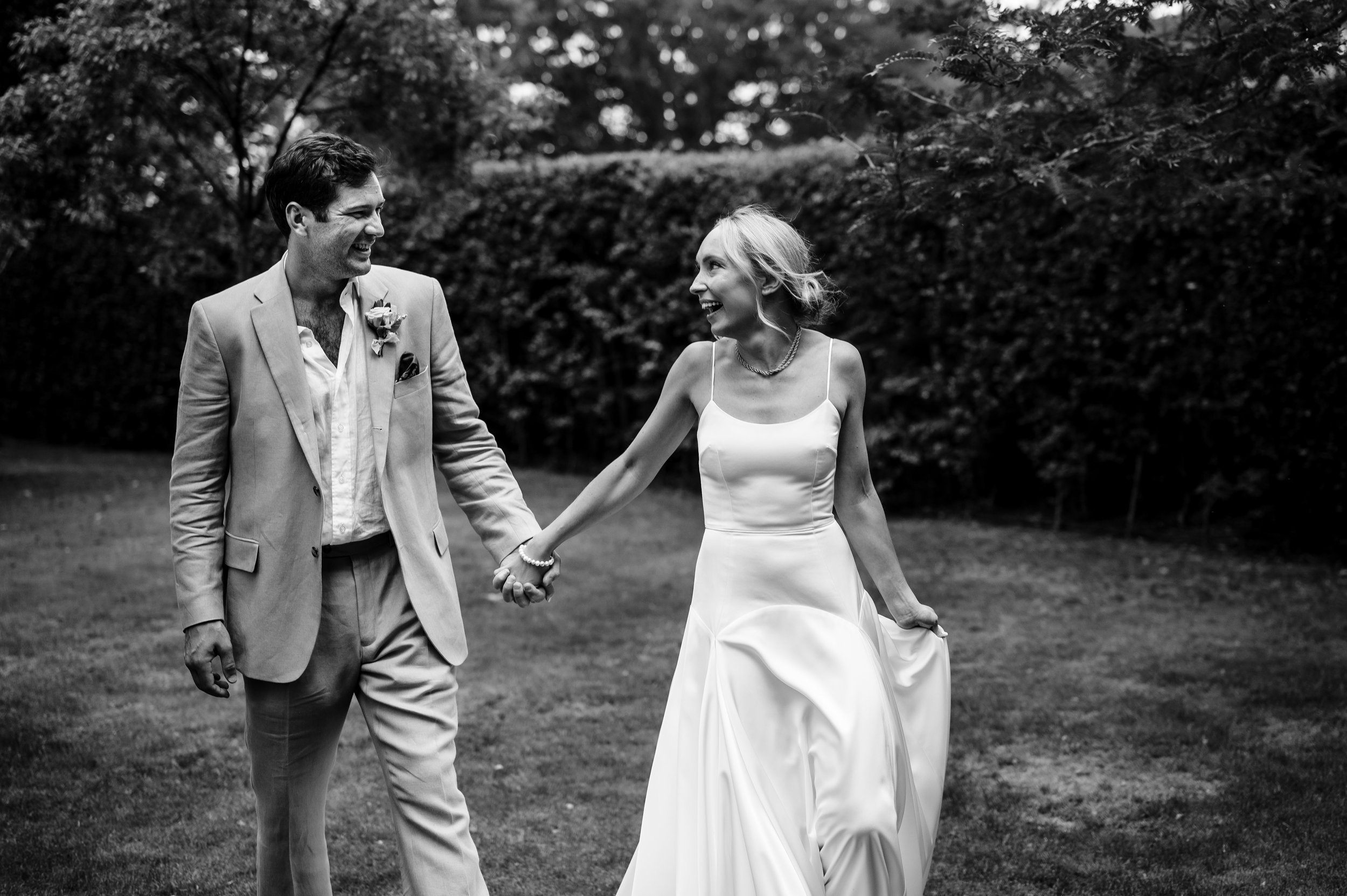 Beautiful bride Rebeca wore a wedding dress by Halfpenny London