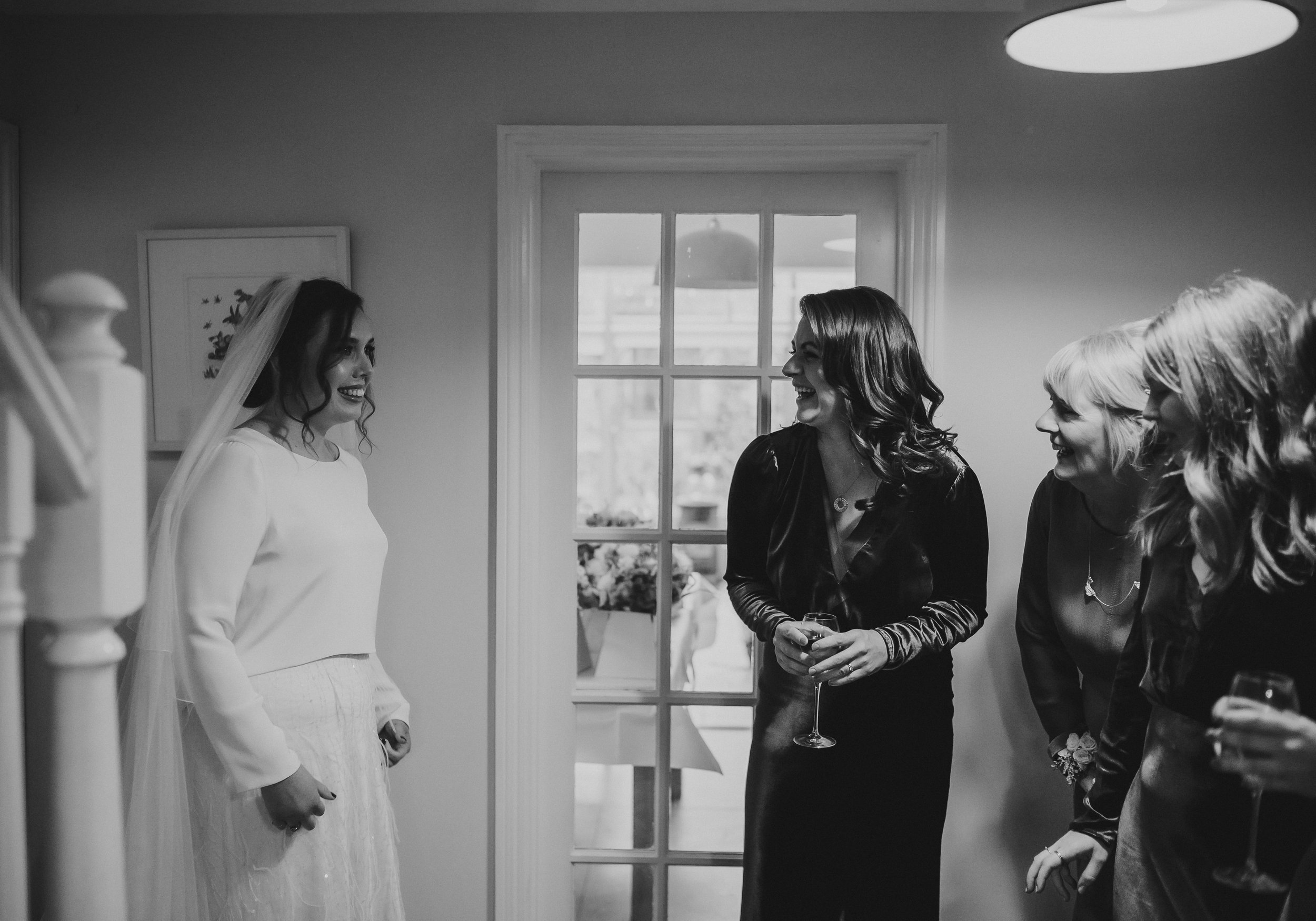 Beautiful bride Rachel wore a wedding dress by Halfpenny London