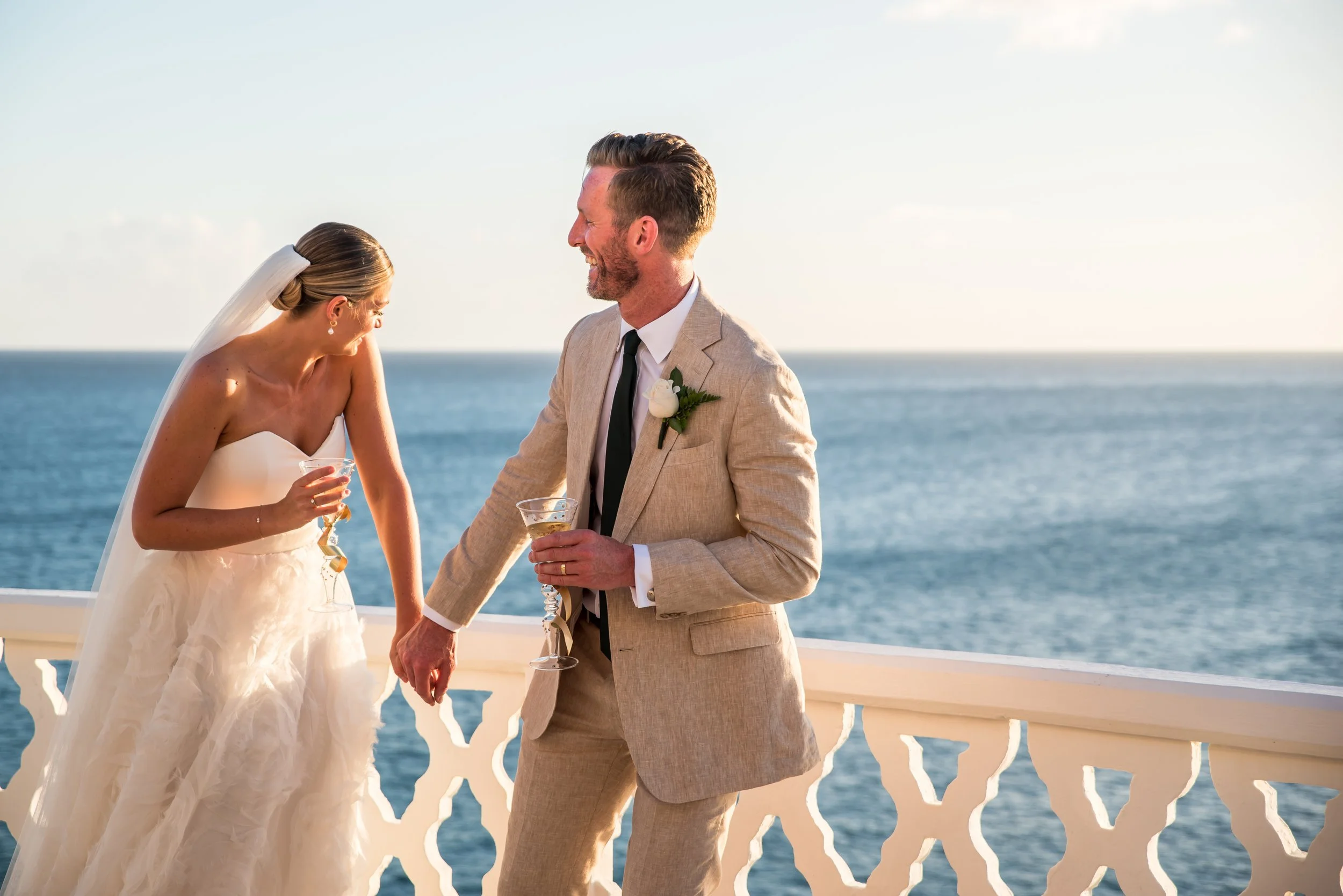 Beautiful bride Emily wore a wedding dress by Halfpenny London