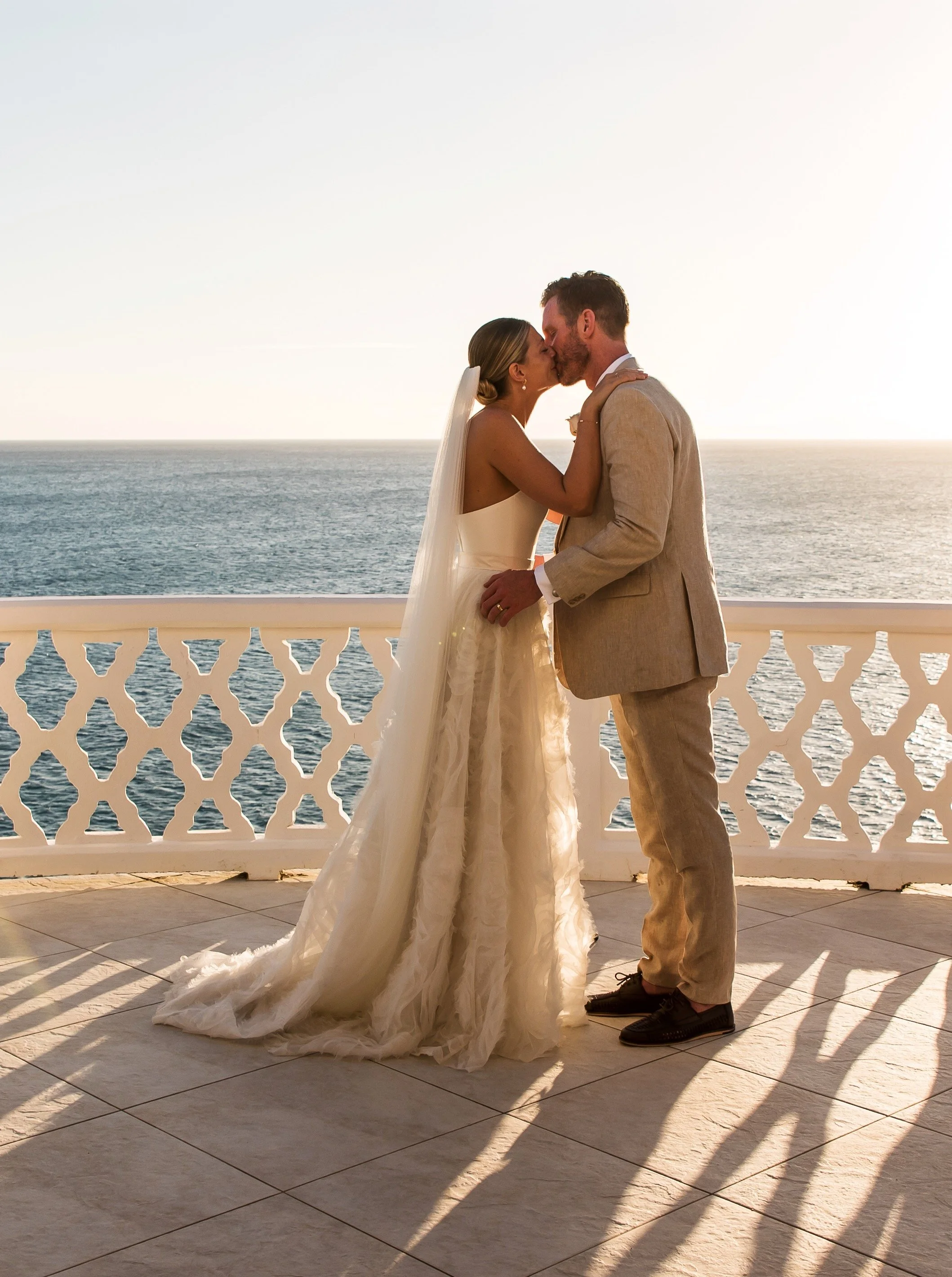 Beautiful bride Emily wore a wedding dress by Halfpenny London