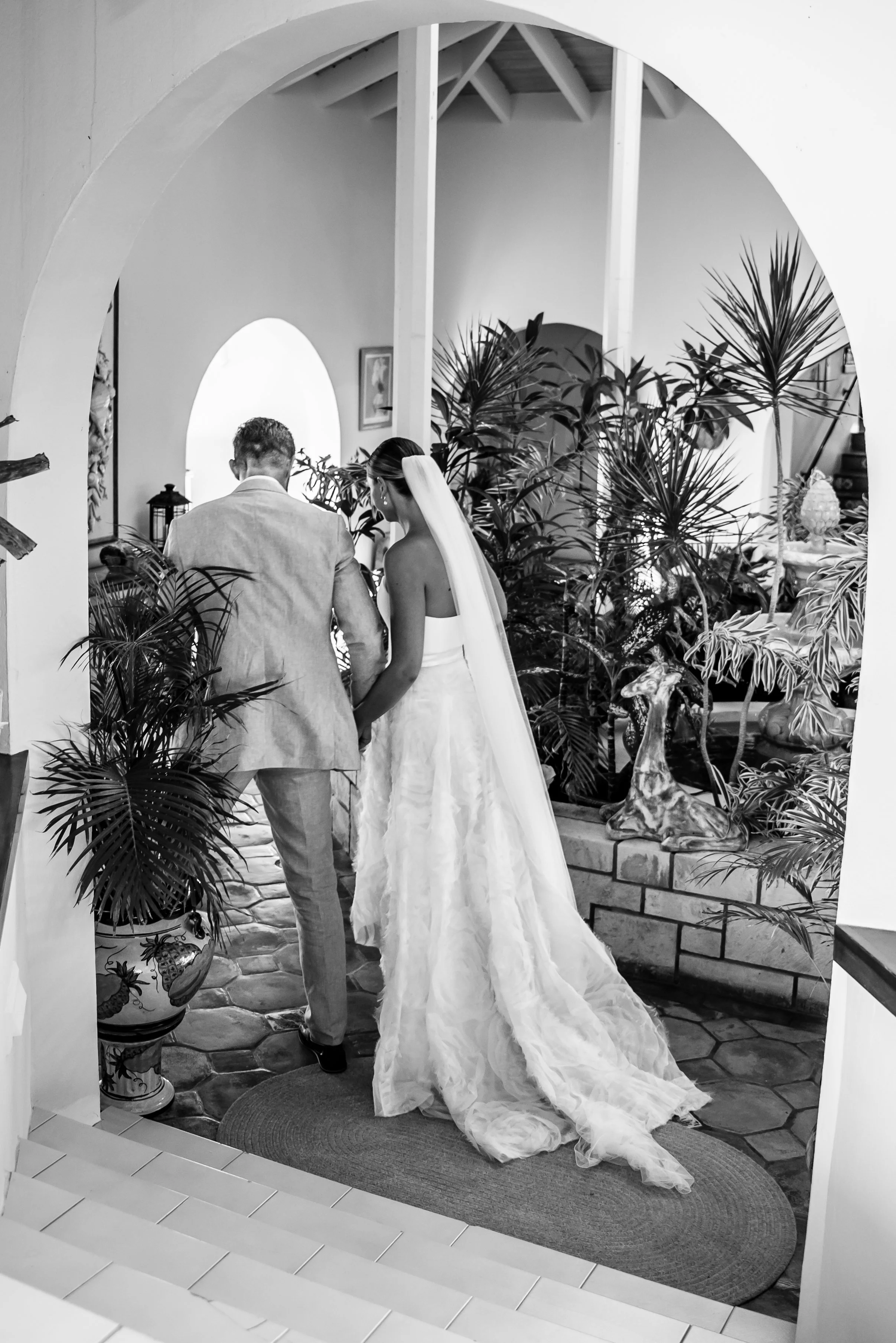 Beautiful bride Emily wore a wedding dress by Halfpenny London