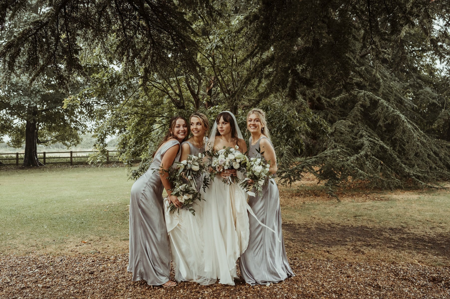 Beautiful bride Lucy wore a wedding dress by Halfpenny London