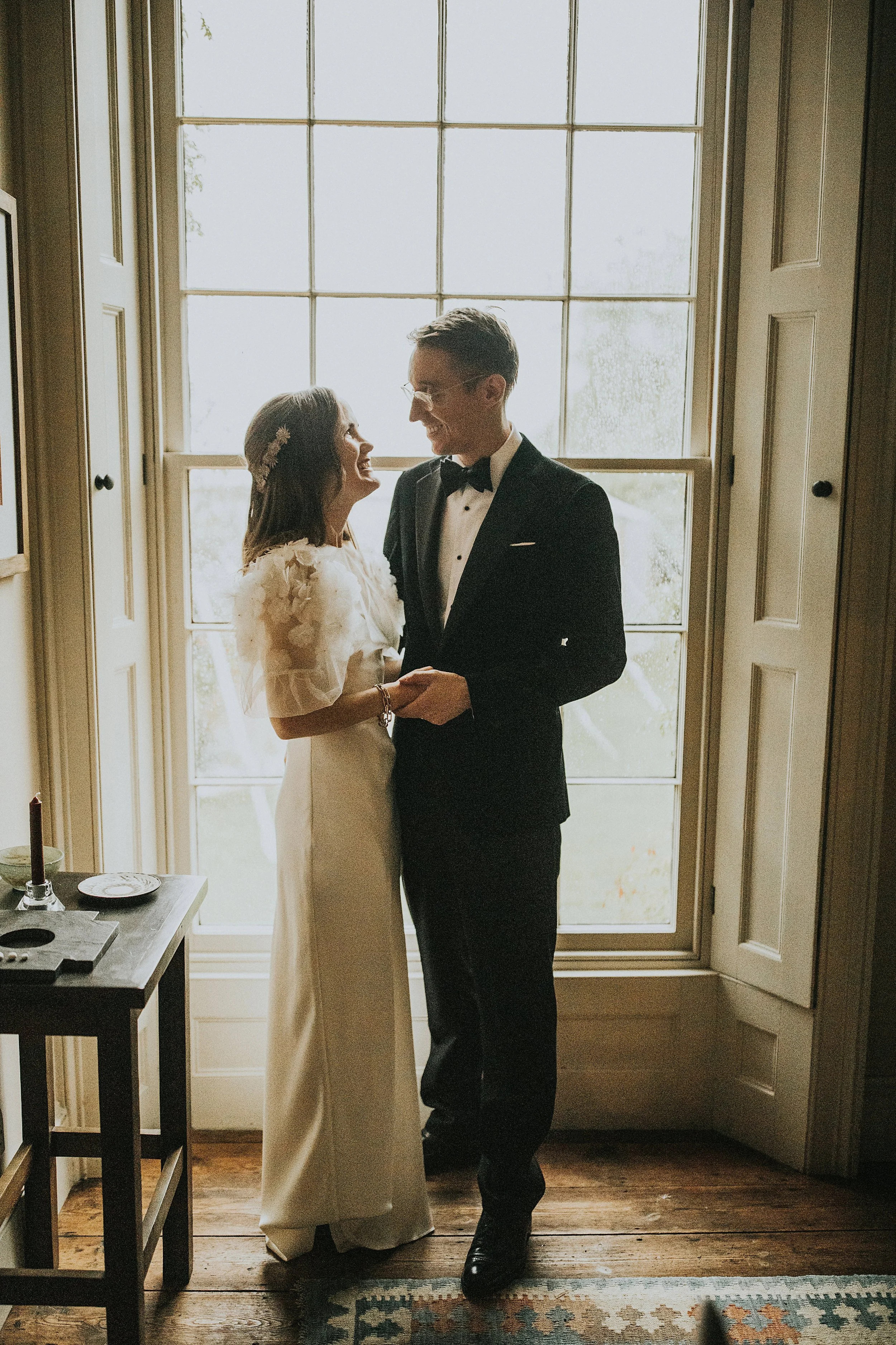 Beautiful bride Chloe wore a wedding dress by Halfpenny London