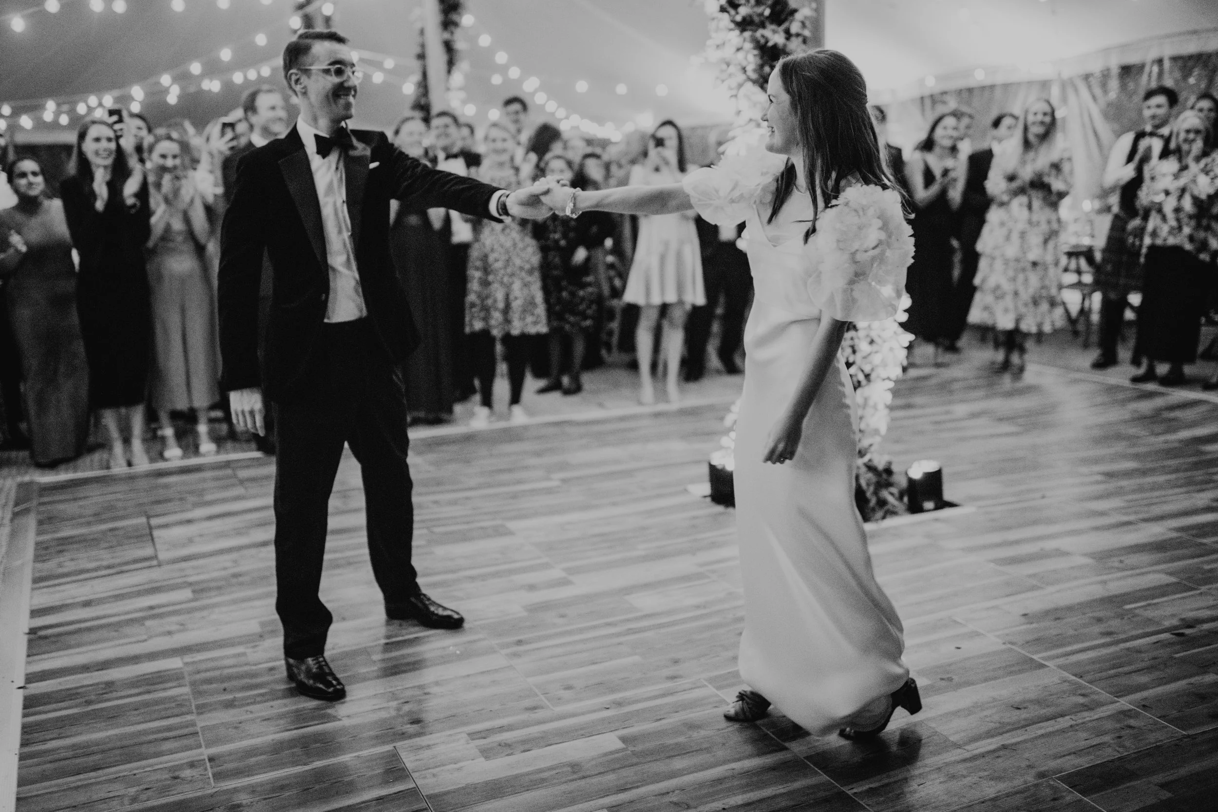 Beautiful bride Chloe wore a wedding dress by Halfpenny London
