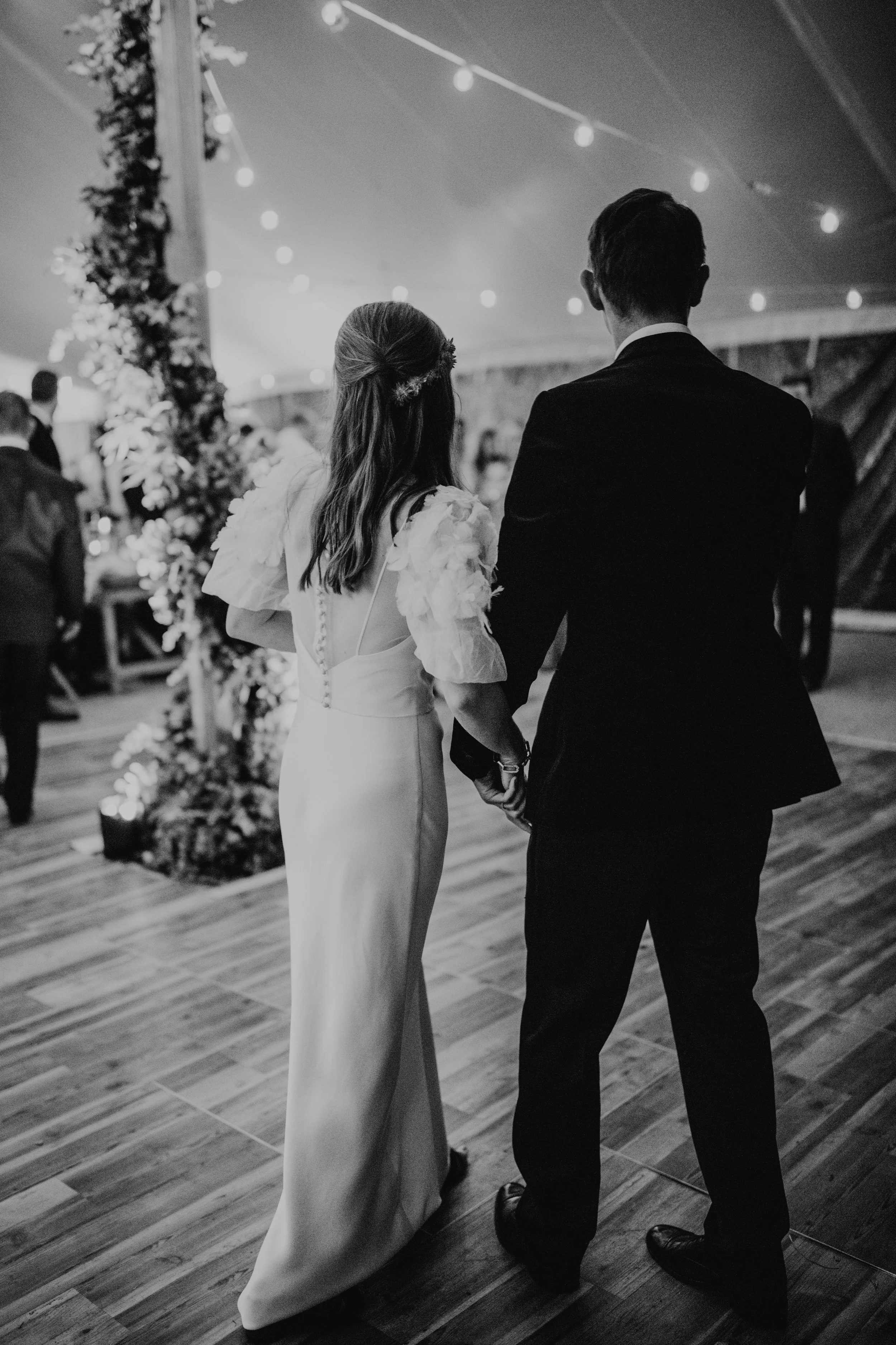 Beautiful bride Chloe wore a wedding dress by Halfpenny London