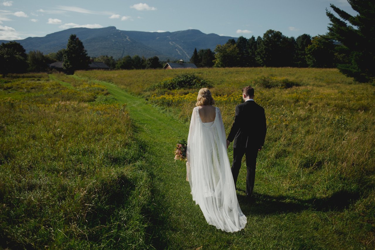 Beautiful bride Sonja wore a wedding dress by Halfpenny London