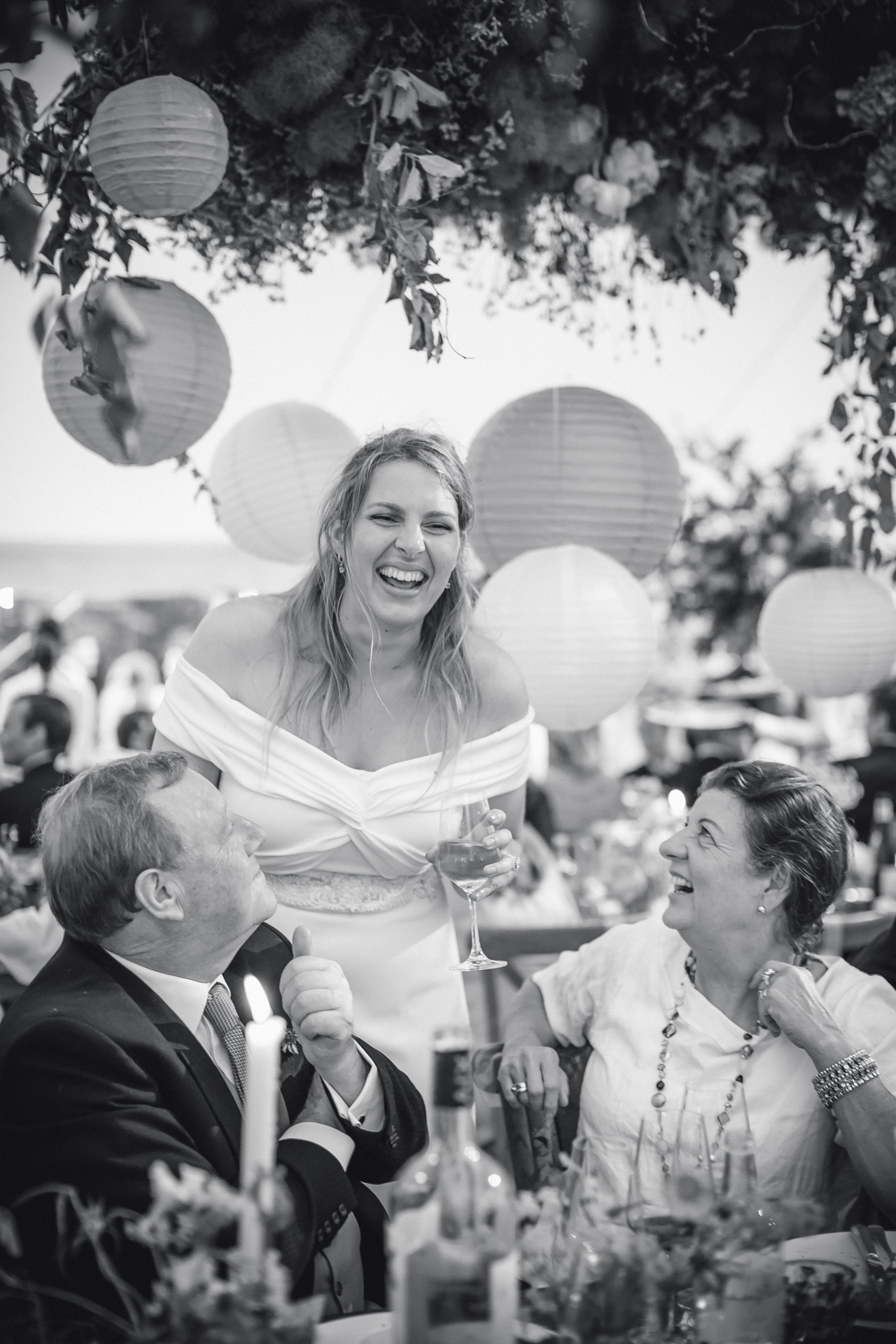 Beautiful bride Lucy wore a wedding dress by Halfpenny London