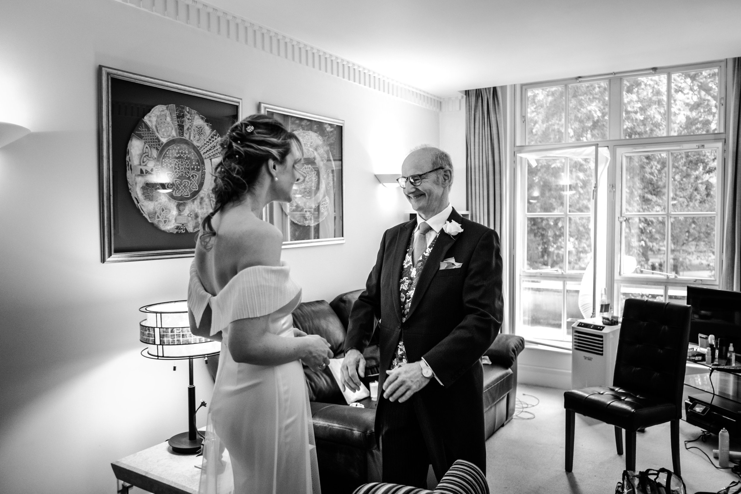 Beautiful bride Georgina wore a wedding dress by Halfpenny London