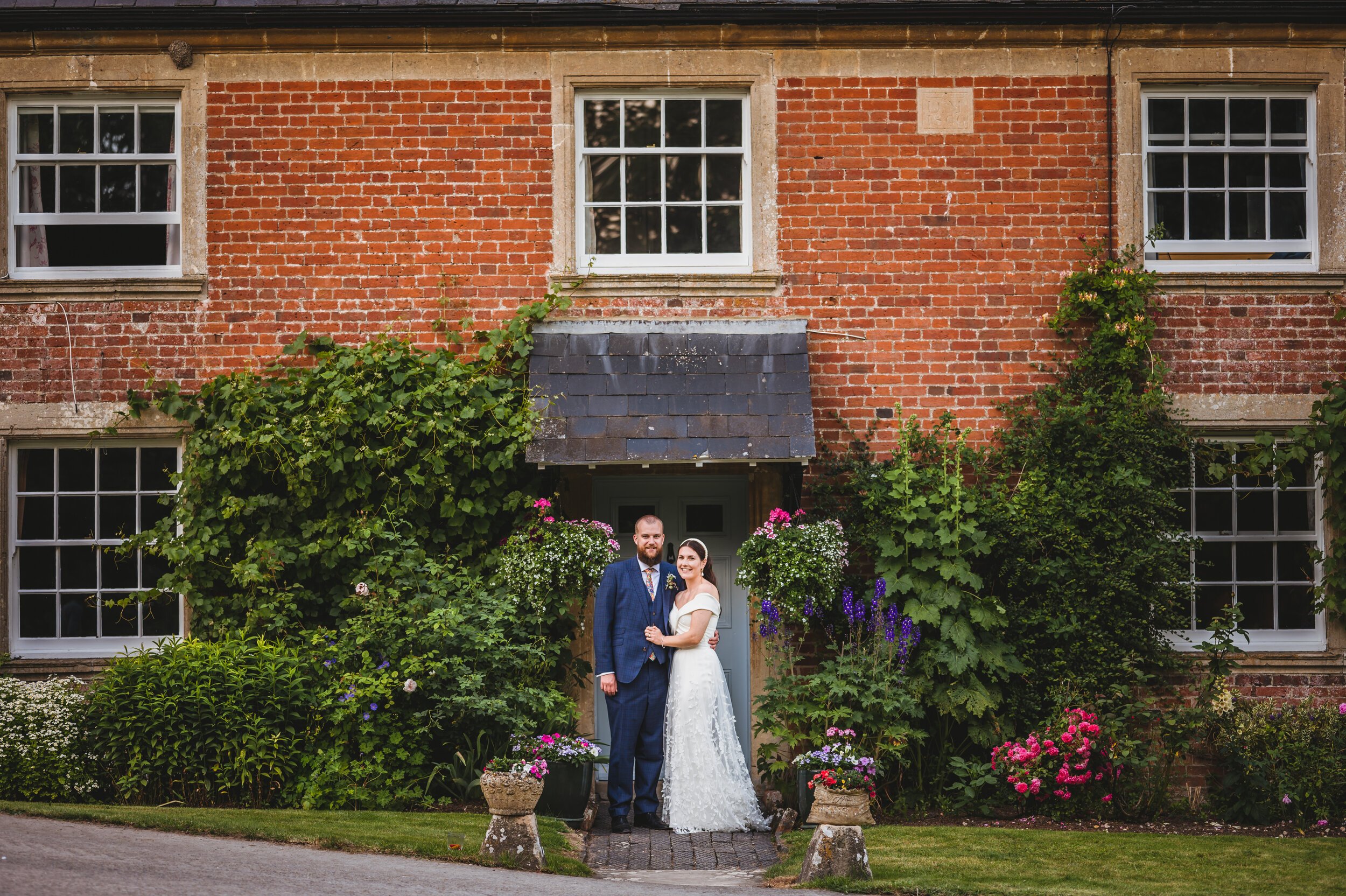 Beautiful bride Alicia wore a wedding dress by Halfpenny London