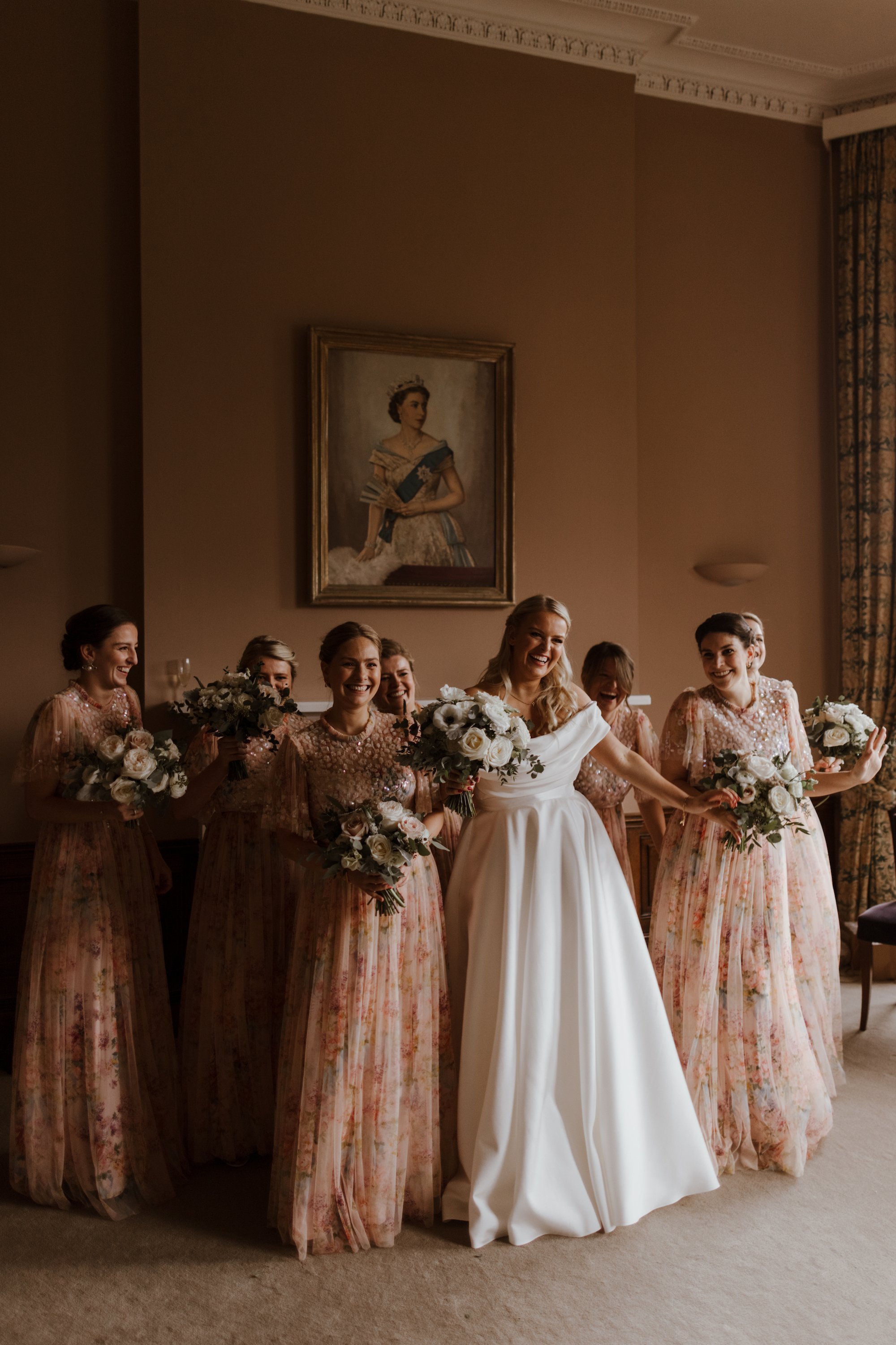 Beautiful bride Alex Light wore a wedding dress by Halfpenny London